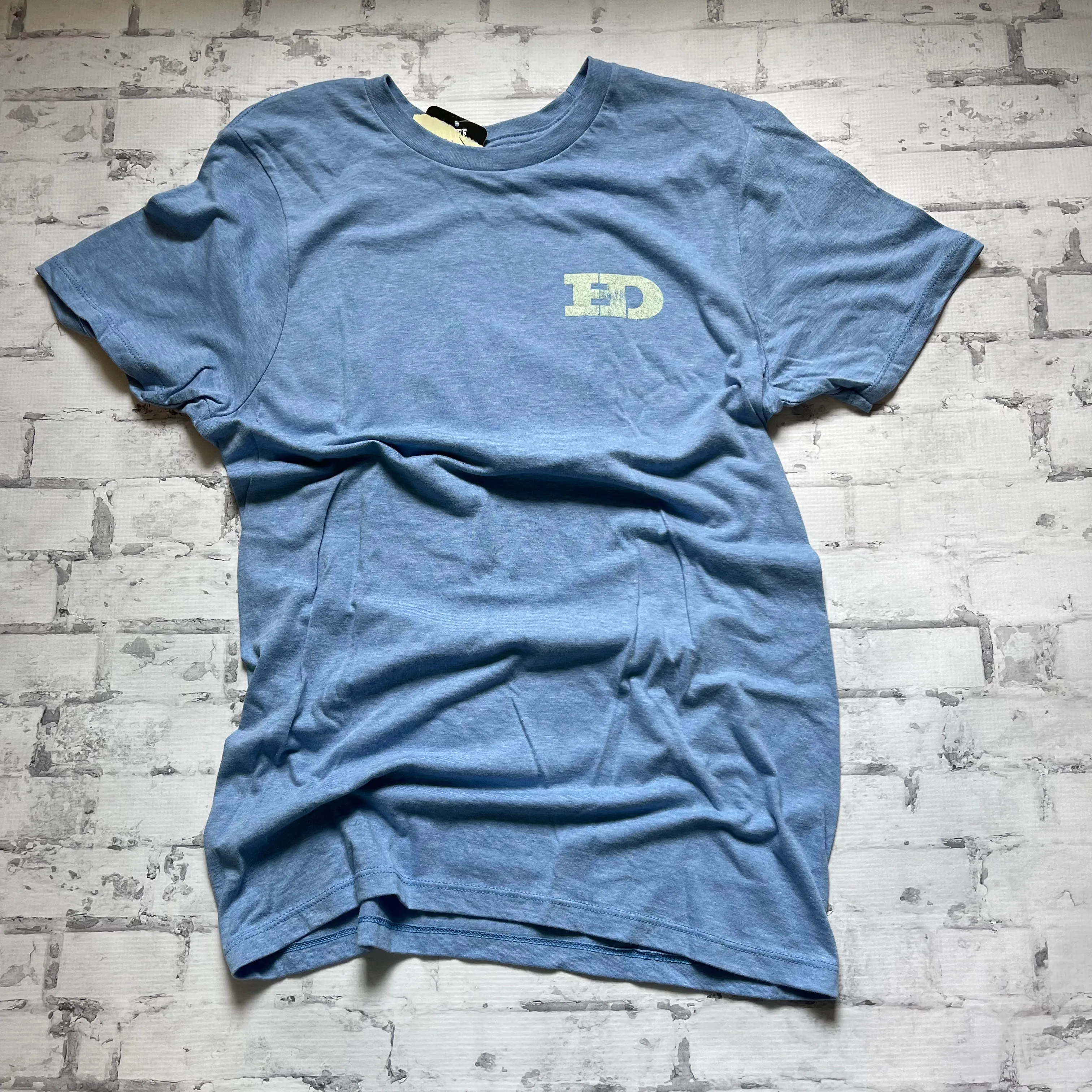 Hammer Down "Dog Camo Field" Short Sleeve T-shirt - Light Blue