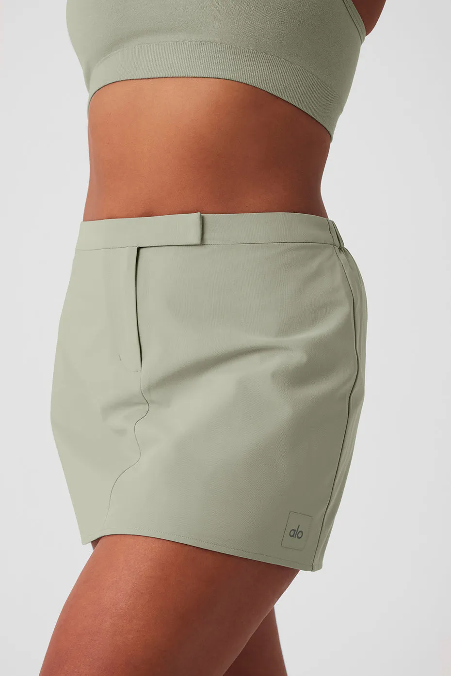 High Speed Mini Skirt - Limestone