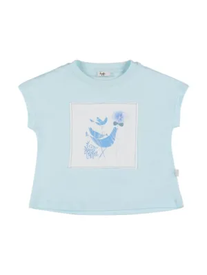 Il Gufo   Embroidered cotton jersey t-shirt 