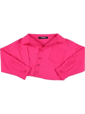 Jacquemus   Cropped cotton shirt 