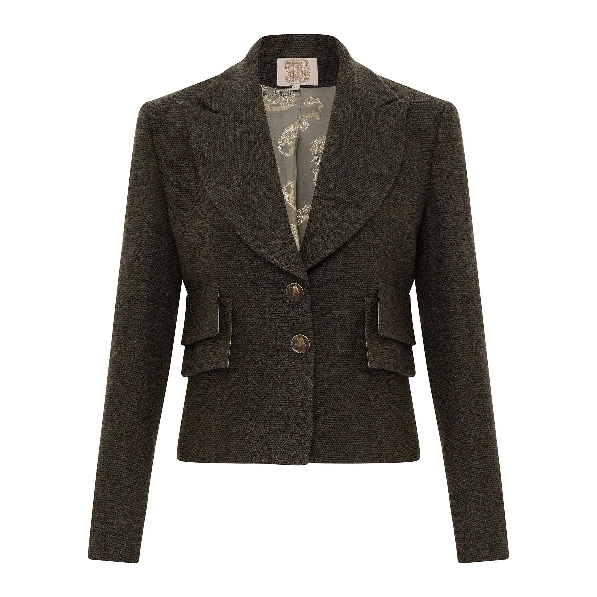 Jazz Tweed Cropped Jacket