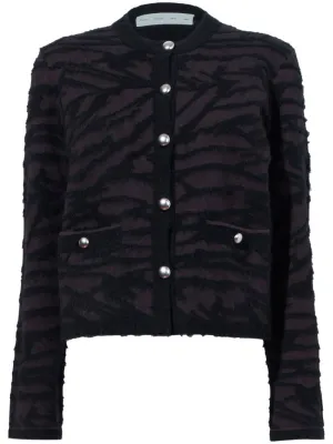 Josephine Jacket in Hickory/Black