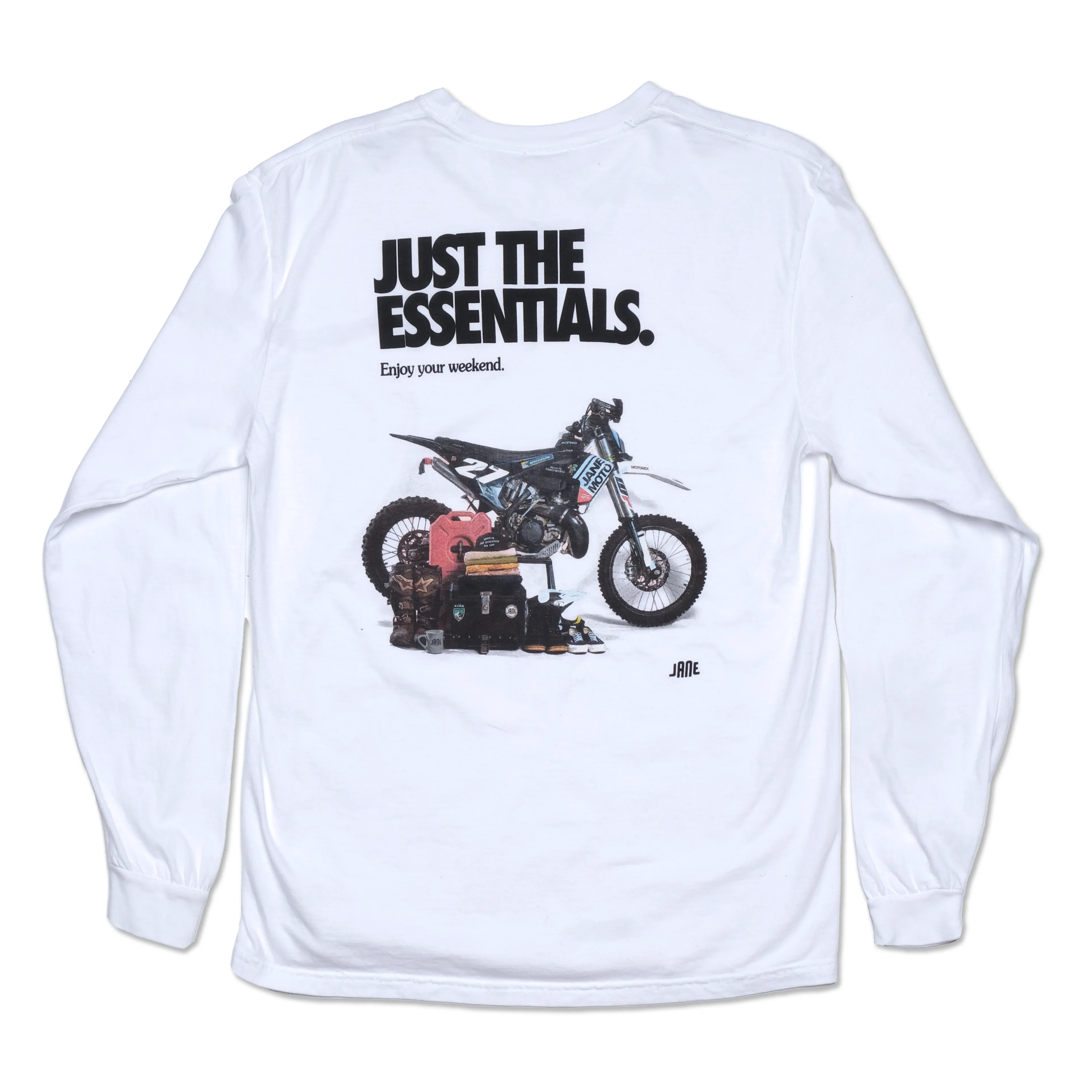 JUST THE ESSENTIALS LONG SLEEVE T-SHIRT