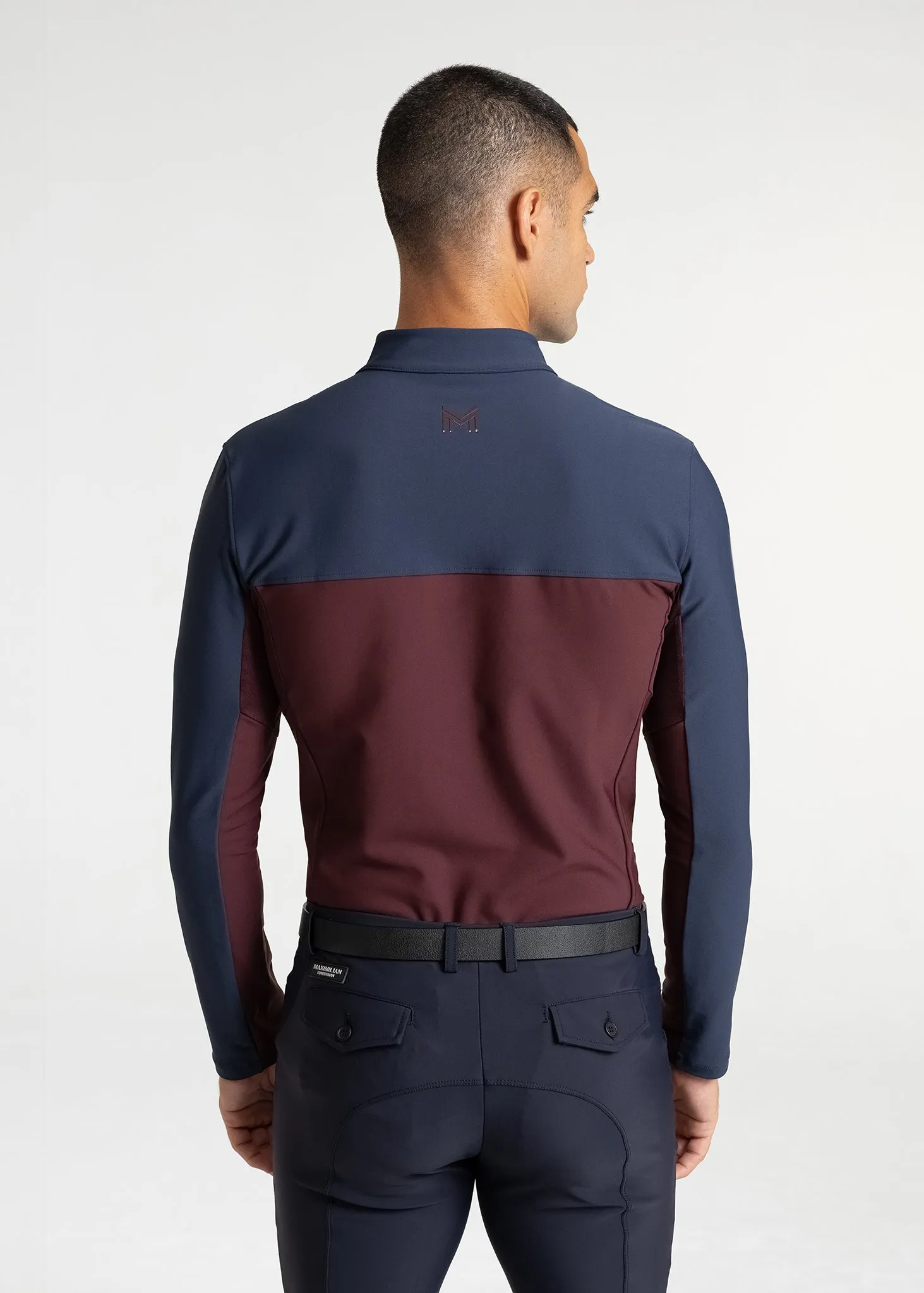 Kent Base Layer (Navy/Burgundy)