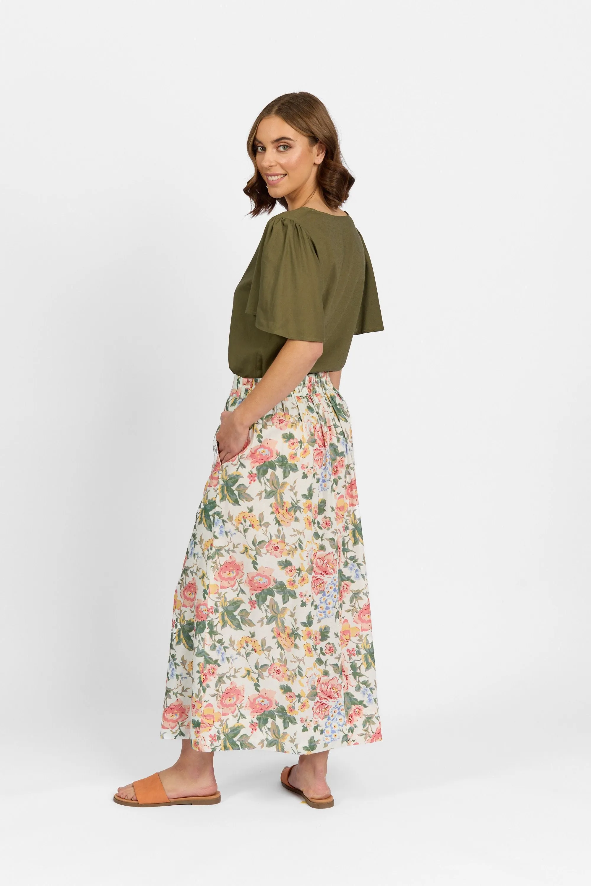 Knewe - Bliss Skirt-Belle Floral