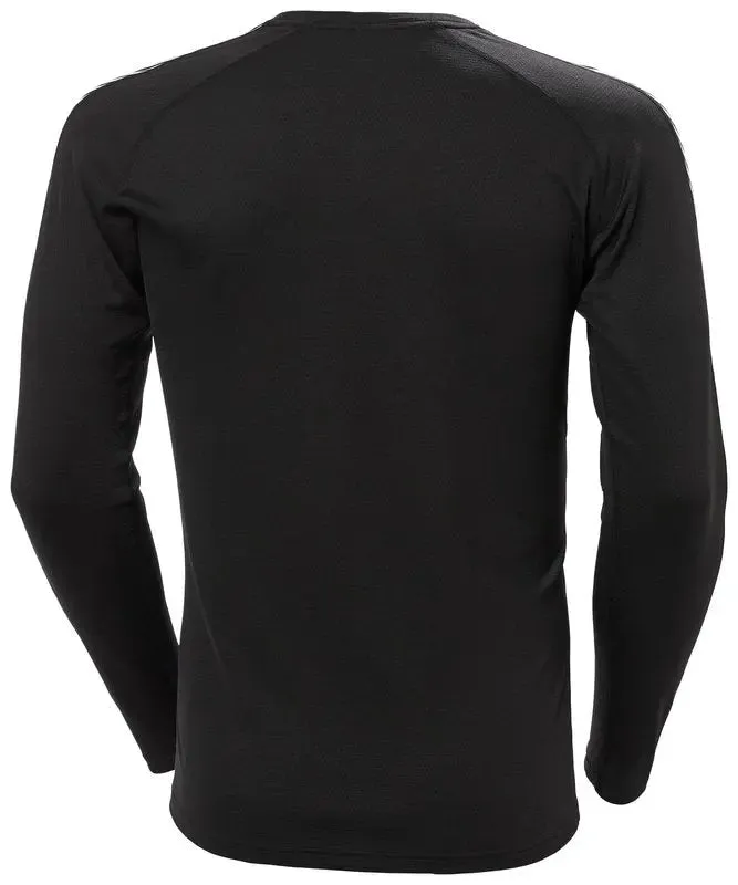 LIFA® ACTIVE Stripe Crew Base Layer - Black