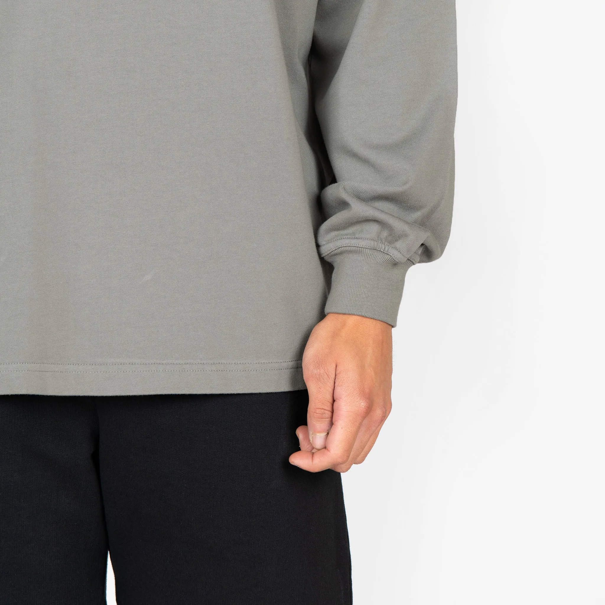 Long Sleeve T-Shirt - Fossil Grey