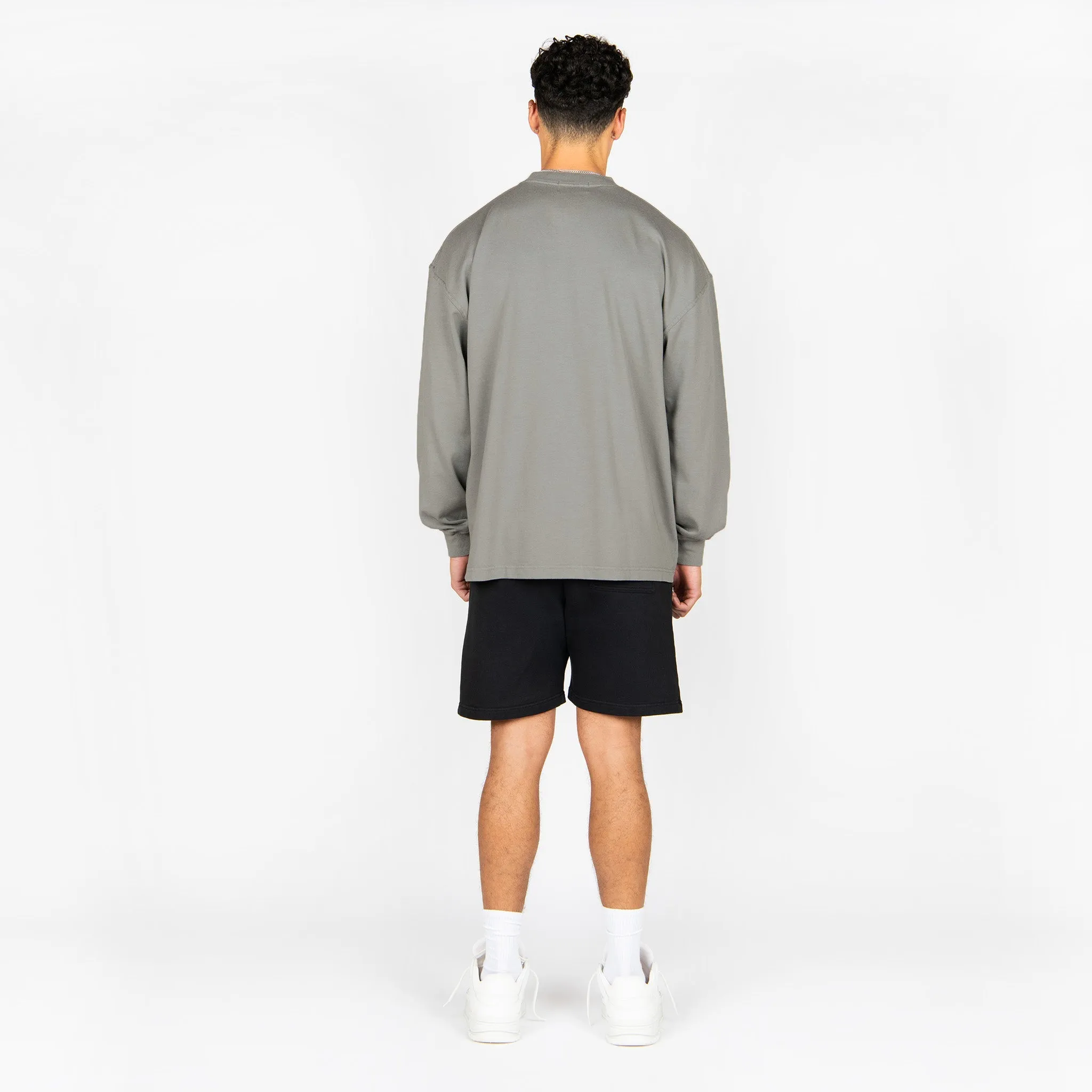 Long Sleeve T-Shirt - Fossil Grey