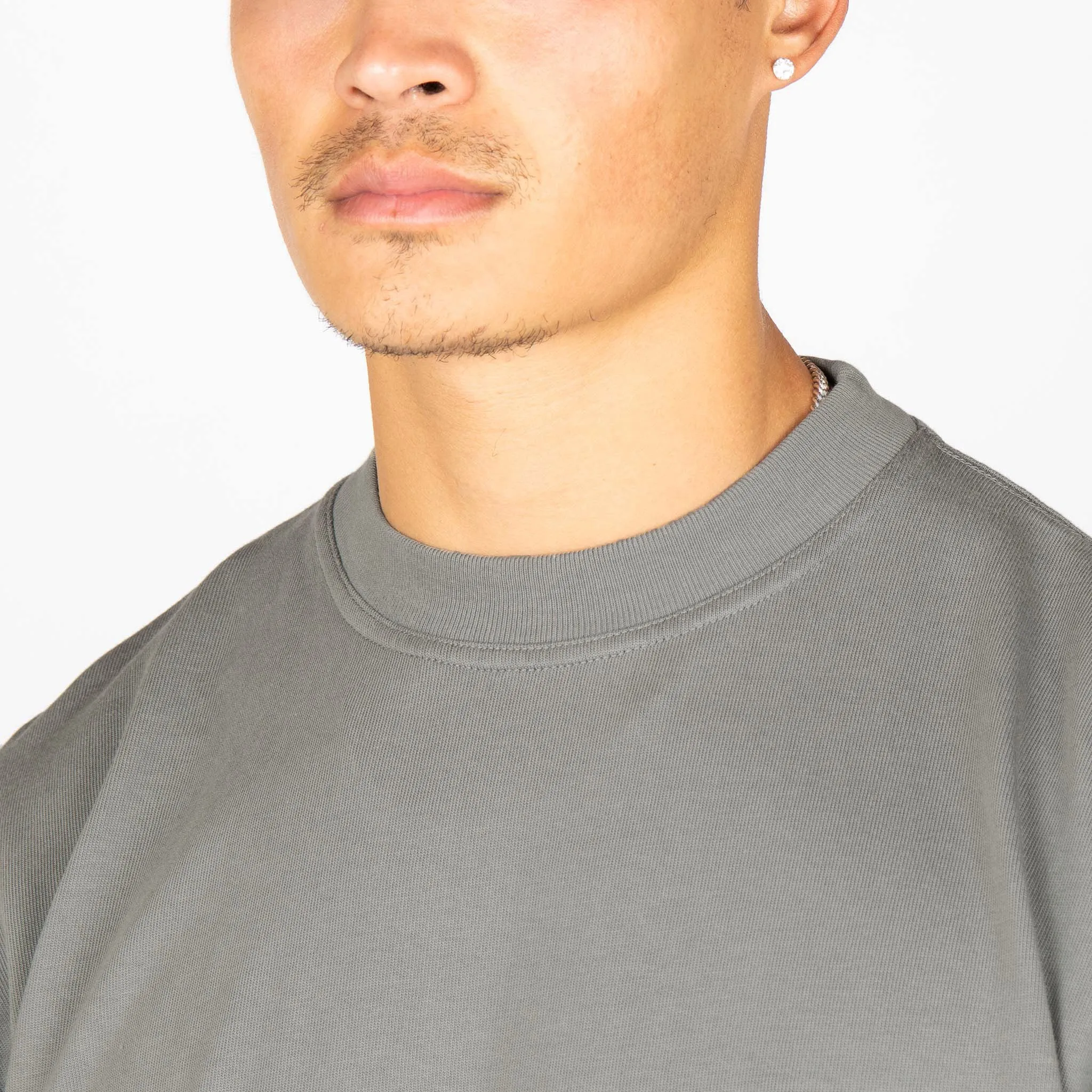 Long Sleeve T-Shirt - Fossil Grey