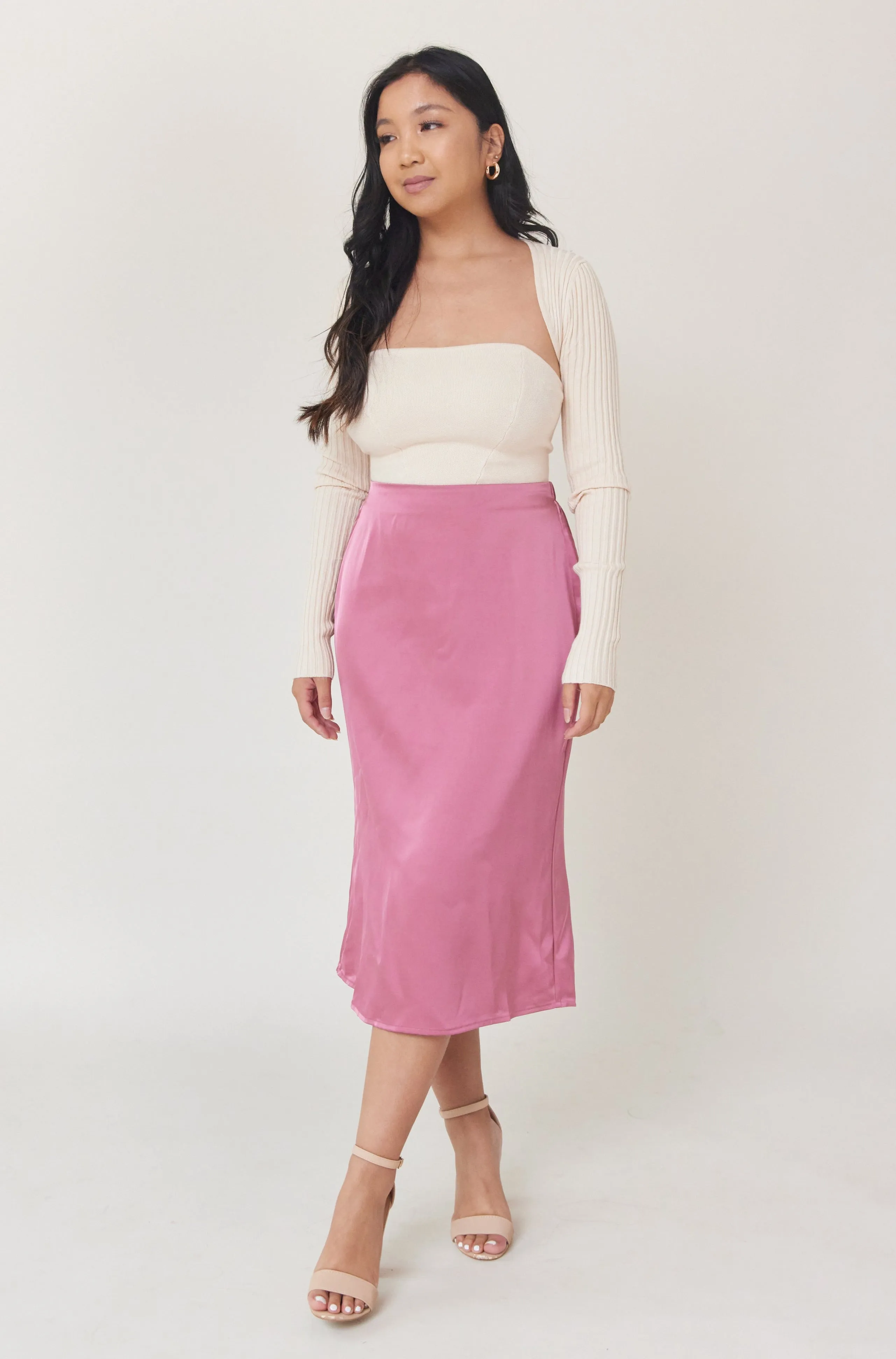 Loved Midi Skirt - Rouge