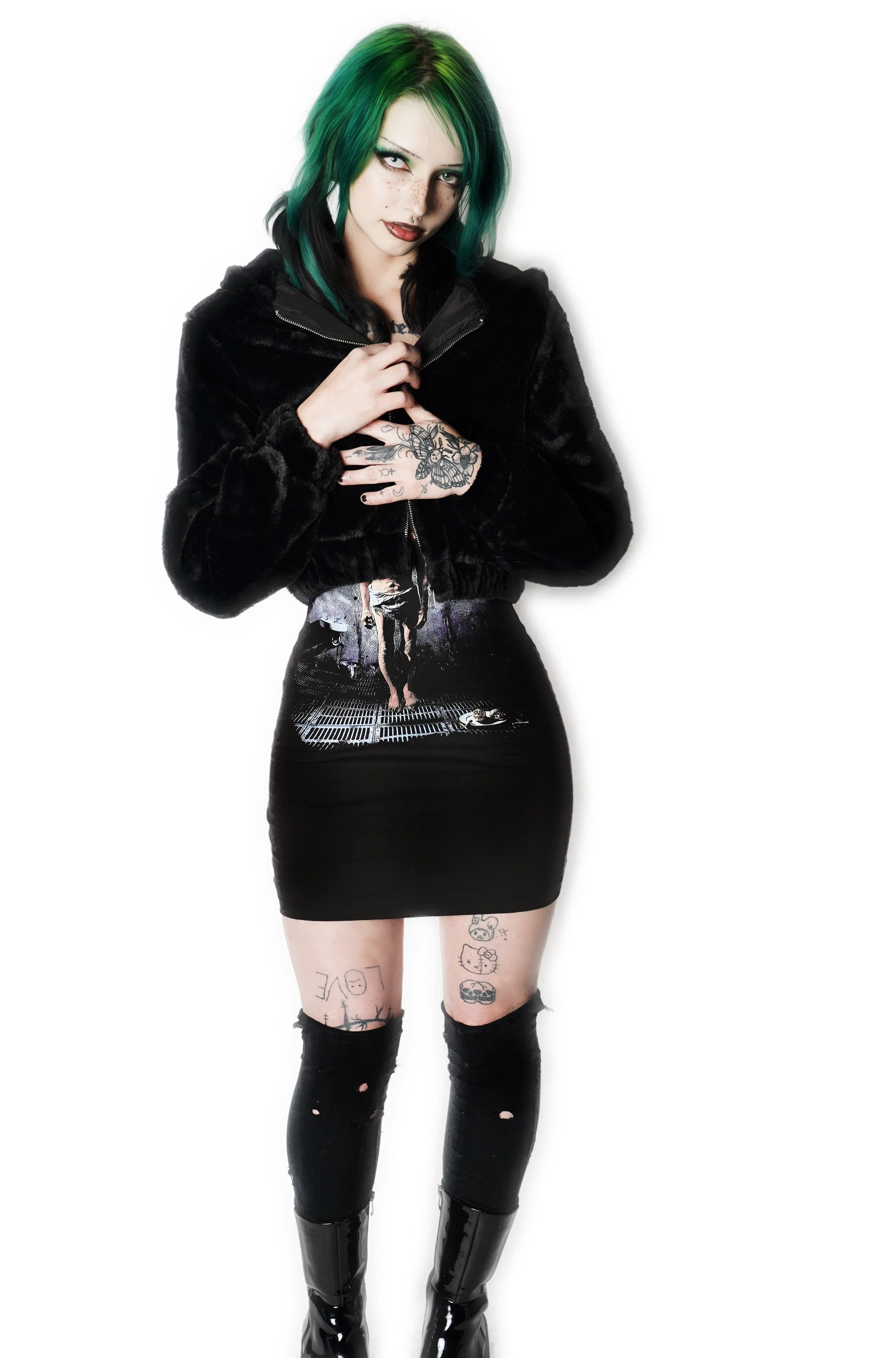 Megadeth Lace Strap Dress