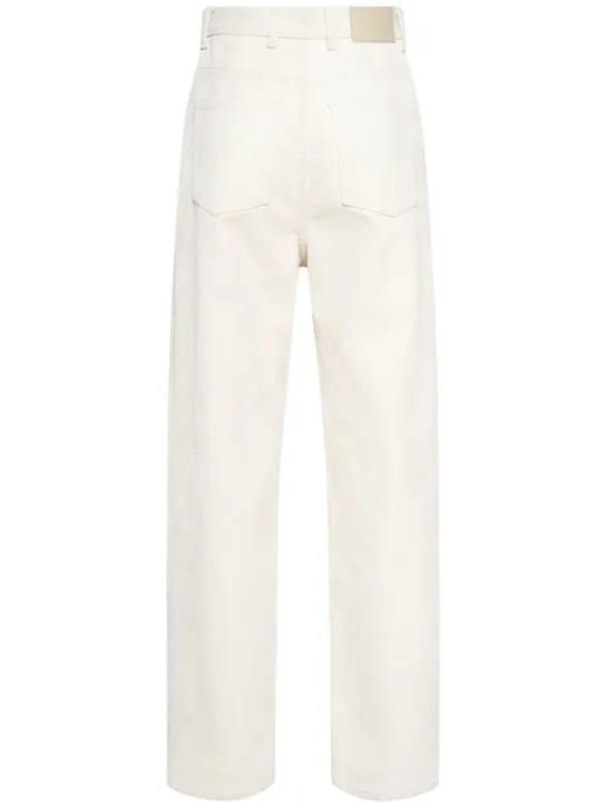 Moncler   Cropped cotton jeans 