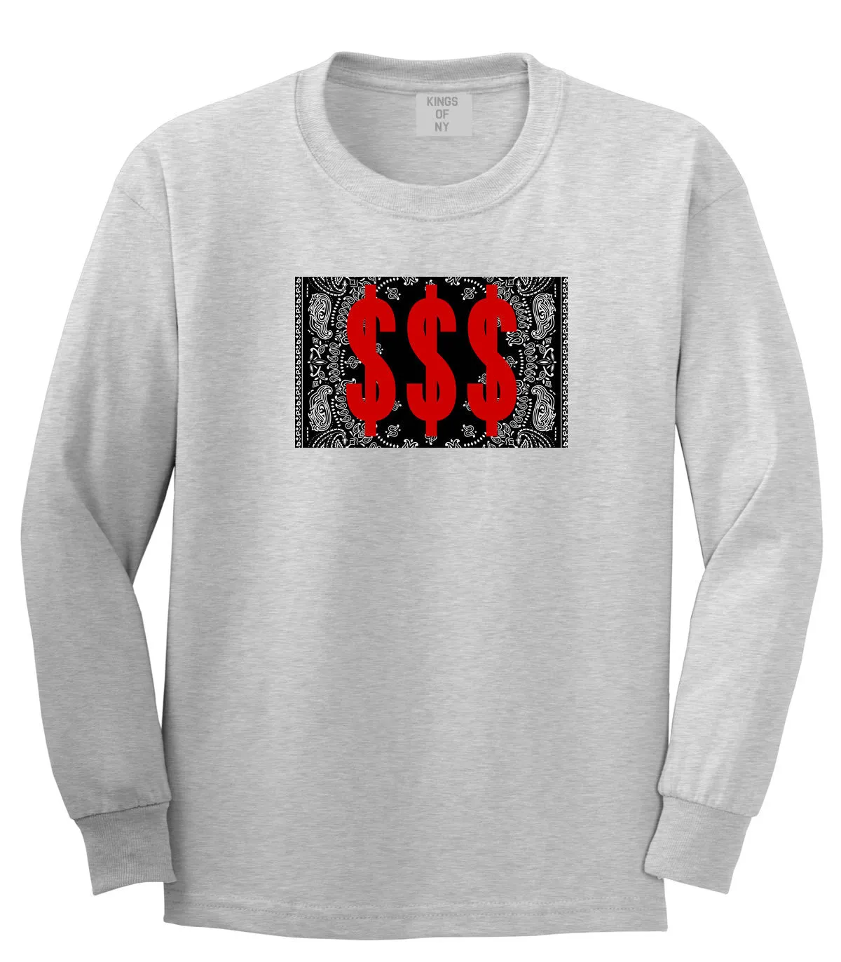 Money Bandana Gang Long Sleeve T-Shirt