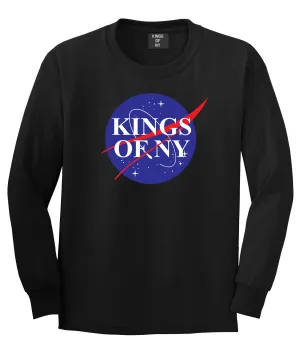 Nasa Kings Of NY Logo Long Sleeve T-Shirt