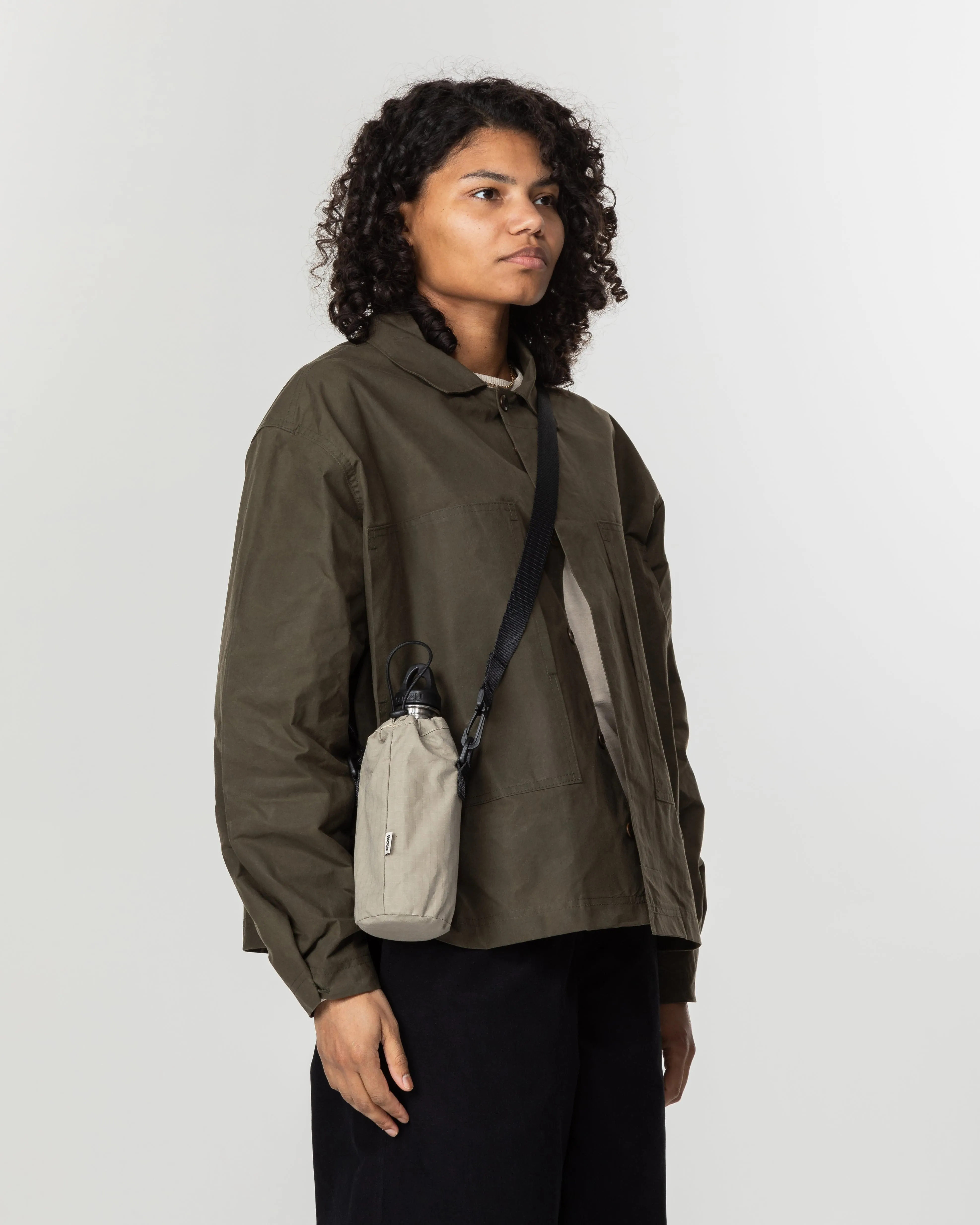 Nell Overshirt - Khaki Green