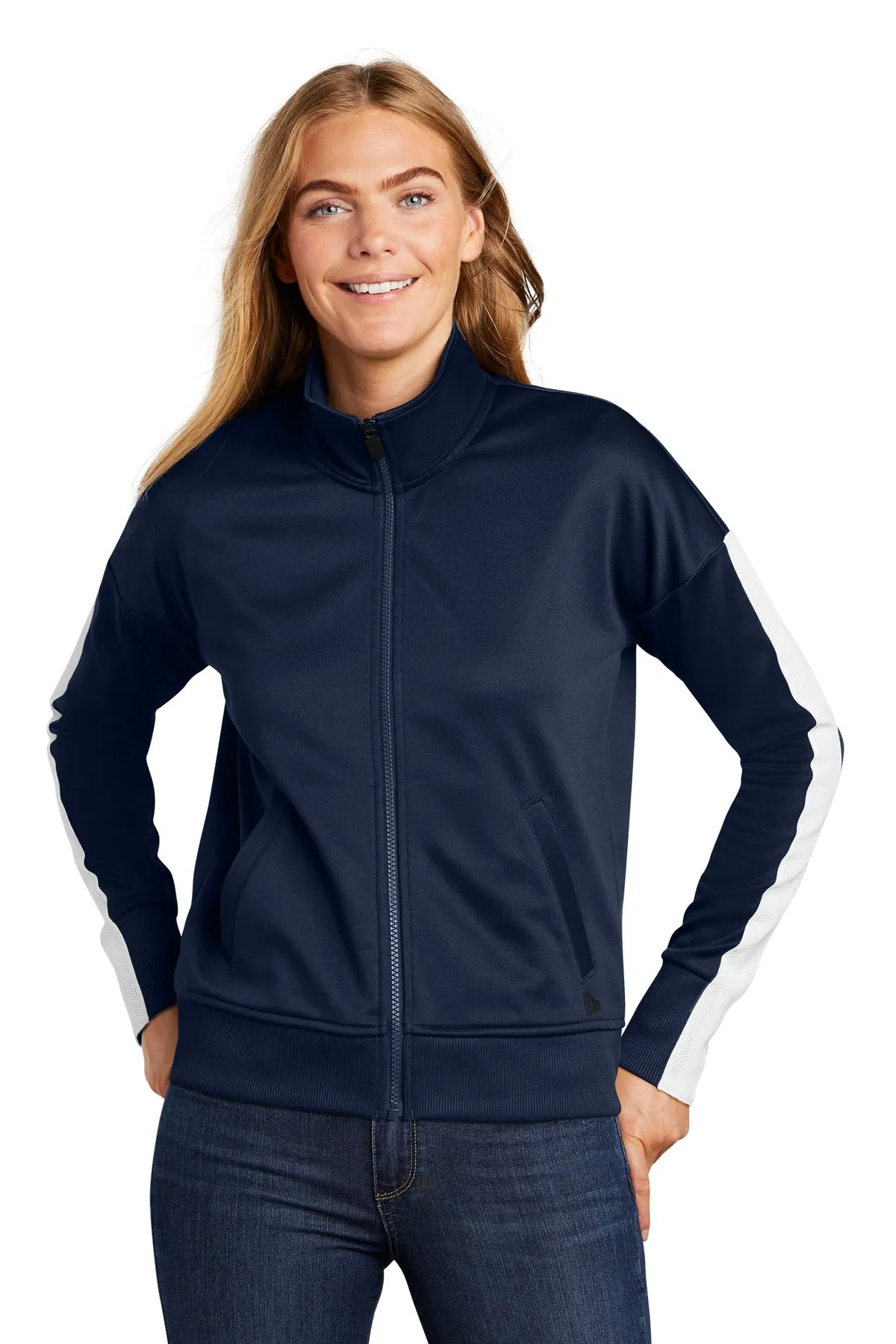 New Era Ladies Track Jacket LNEA650