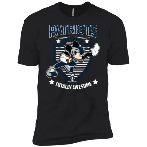 Nfl – New England Patriots Totally Awesome Mickey Mouse Super Bowl 2019 Football Men Short Sleeve T-Shirt