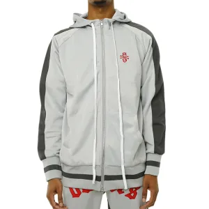 Own The Team Double Stripe Track Jacket Grey