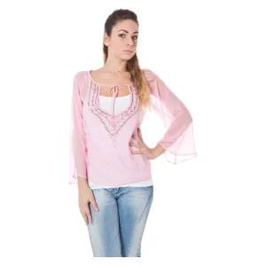 Phard Pink Silk Tops & T-Shirt