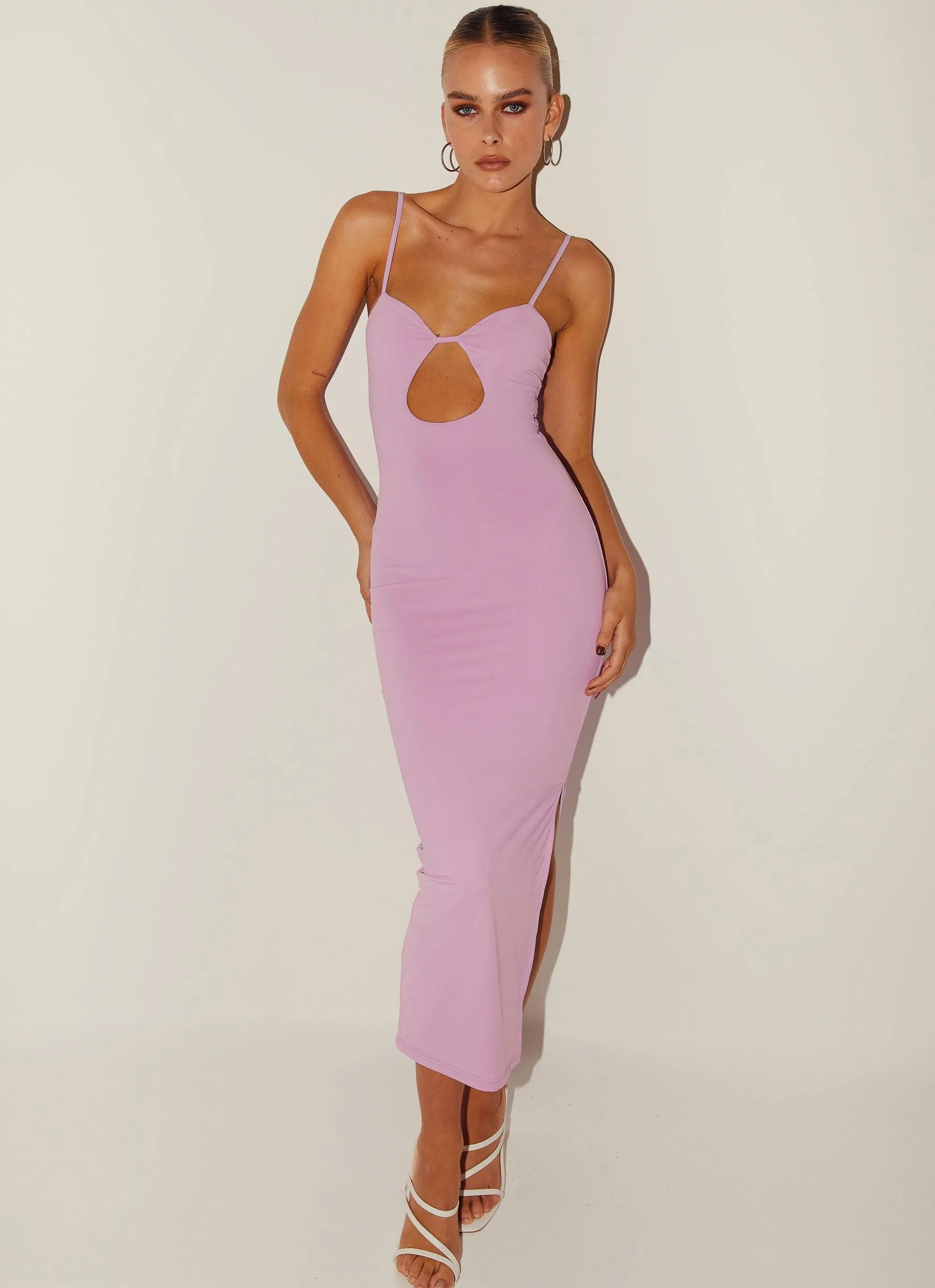 Piece of Me Midi Dress - Orchid