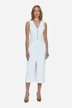 Pistola Alex Midi Dress in Le Blanc