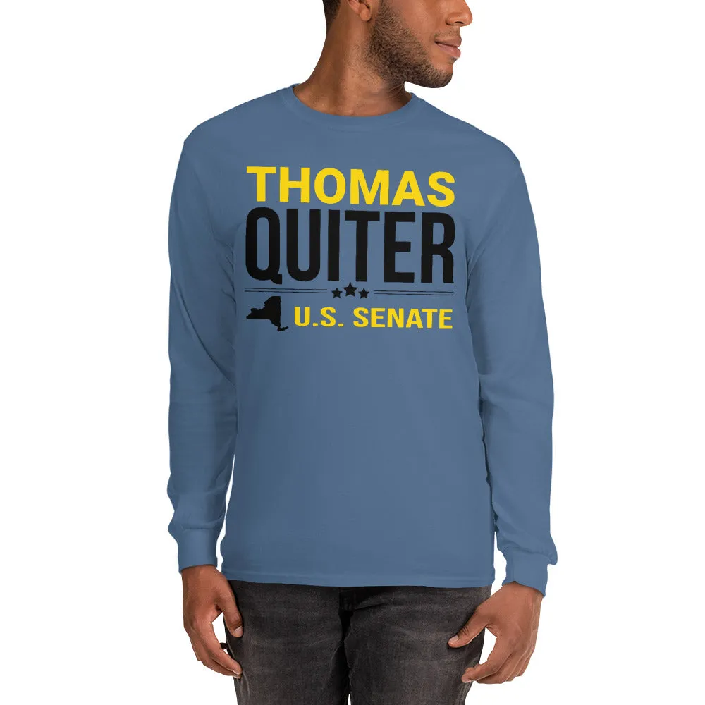 Quiter for US Senate Men’s Long Sleeve Shirt