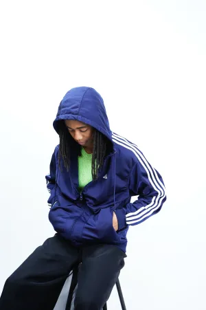 "adidas" -Hooded Track Jacket-