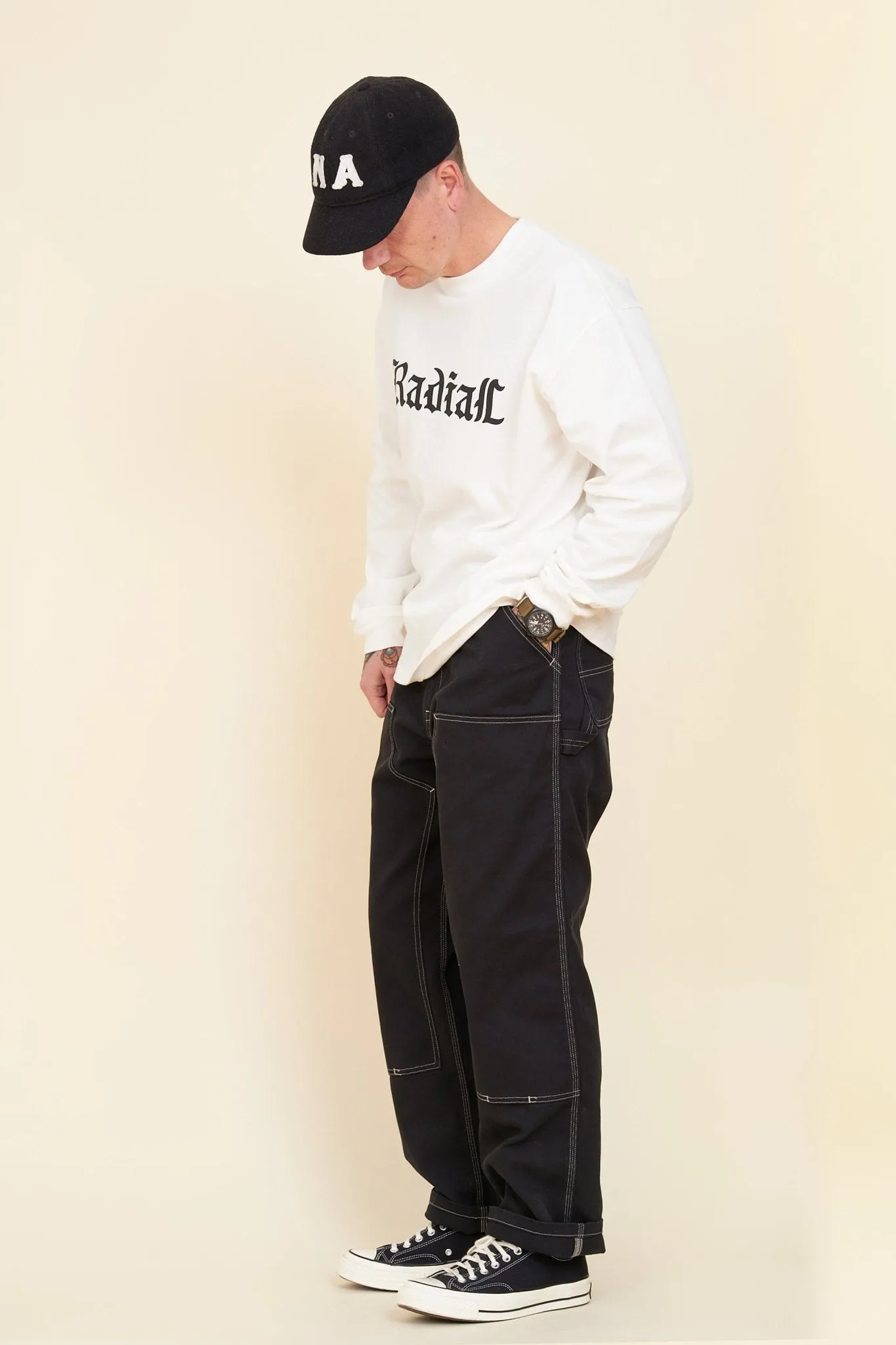 Radiall Hot Box L/S T-Shirt - White