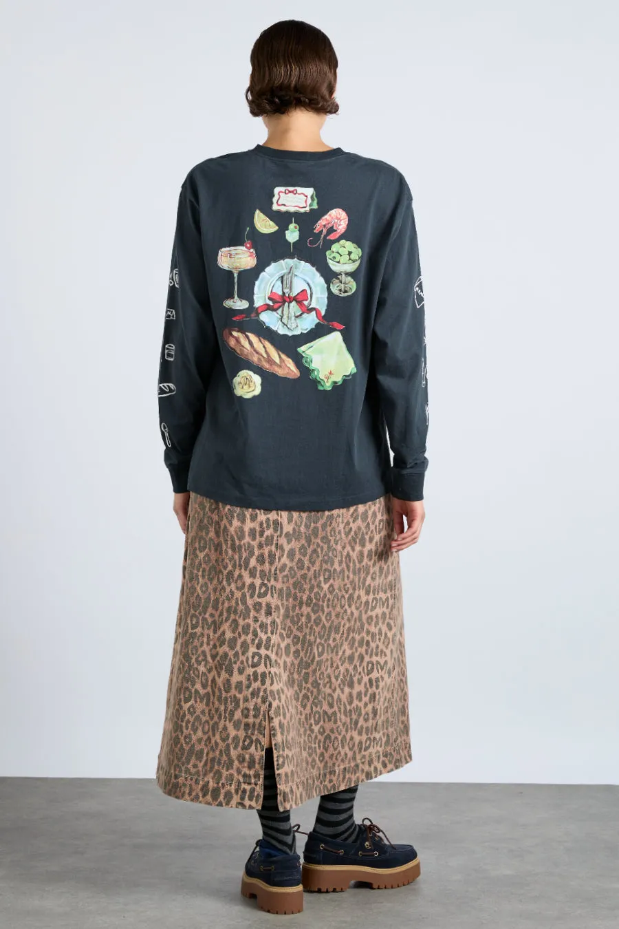 rafe skirt - leopard