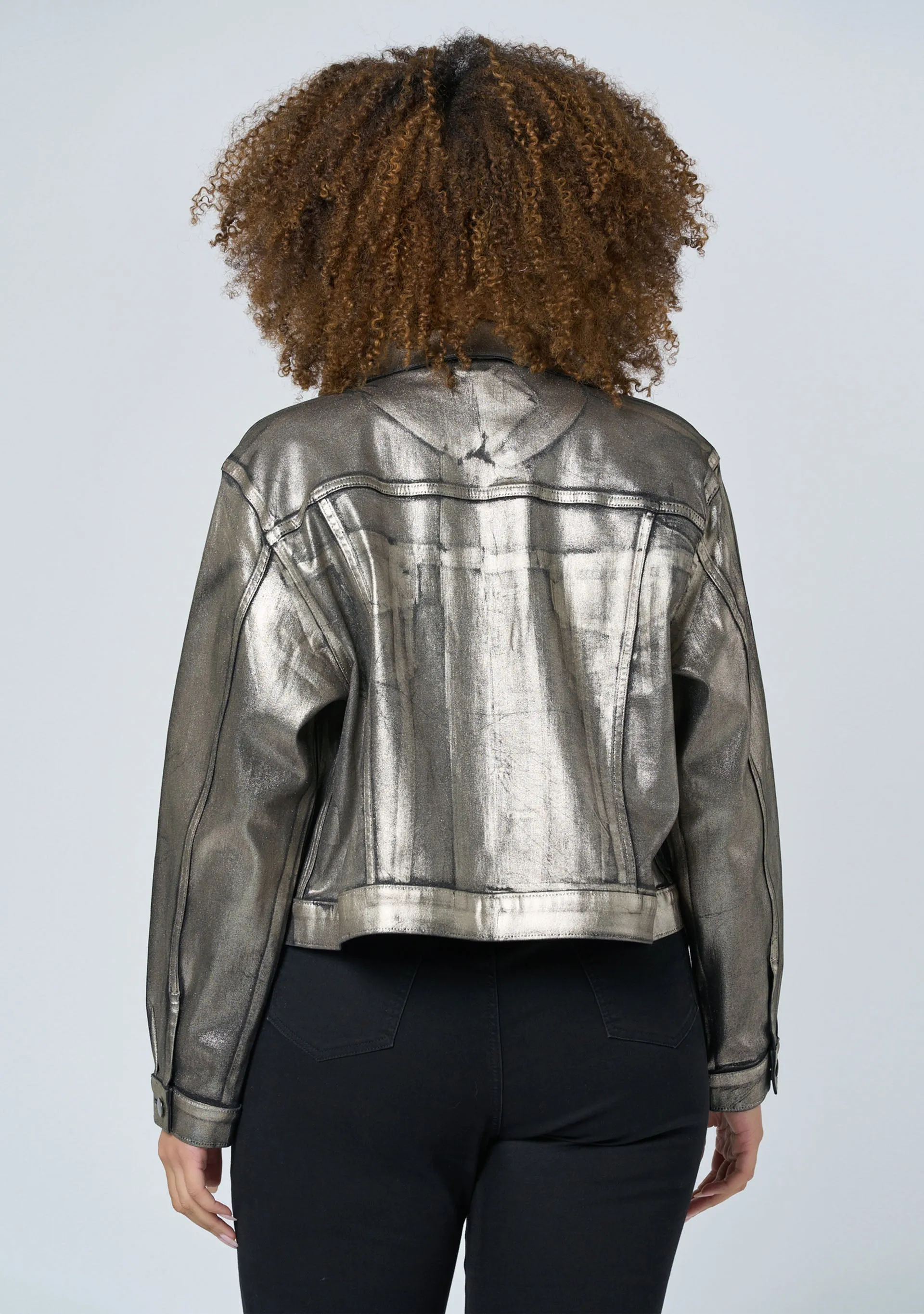 Rema Foil Denim Jacket