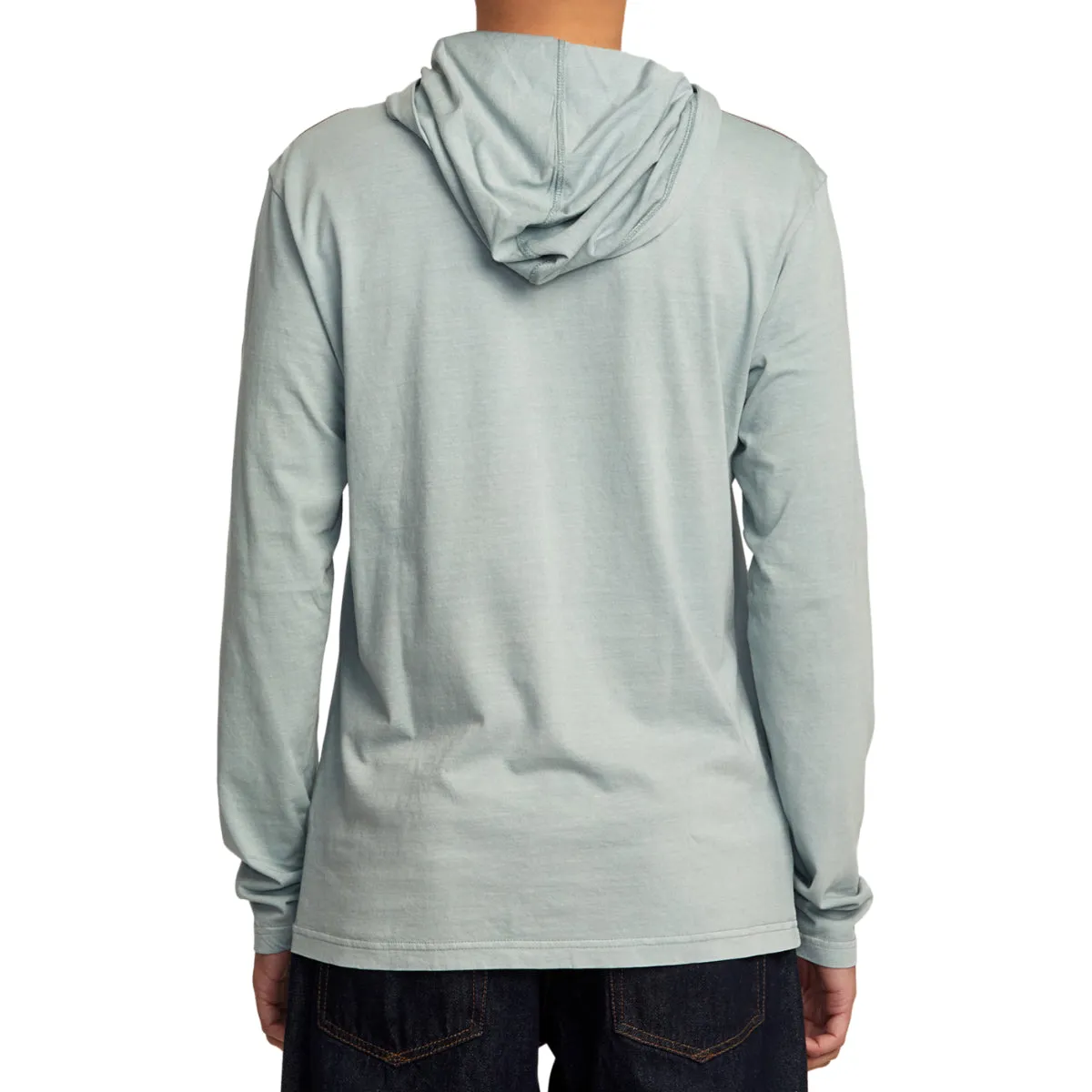 RVCA PTC Pigment Long Sleeve Hooded Pullover T-Shirt