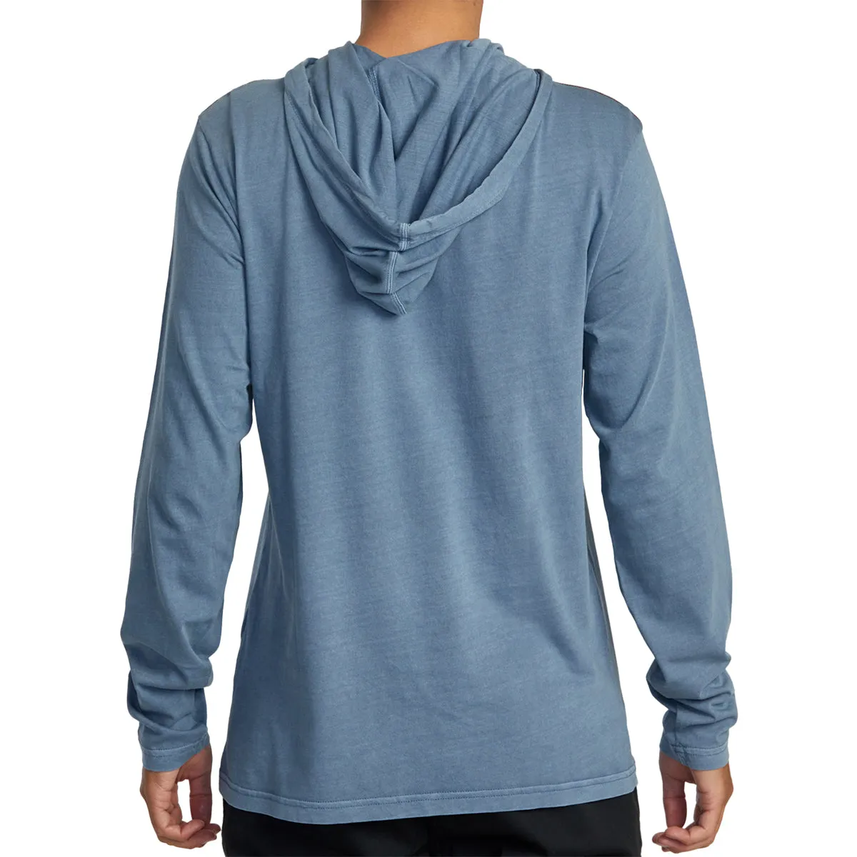 RVCA PTC Pigment Long Sleeve Hooded Pullover T-Shirt