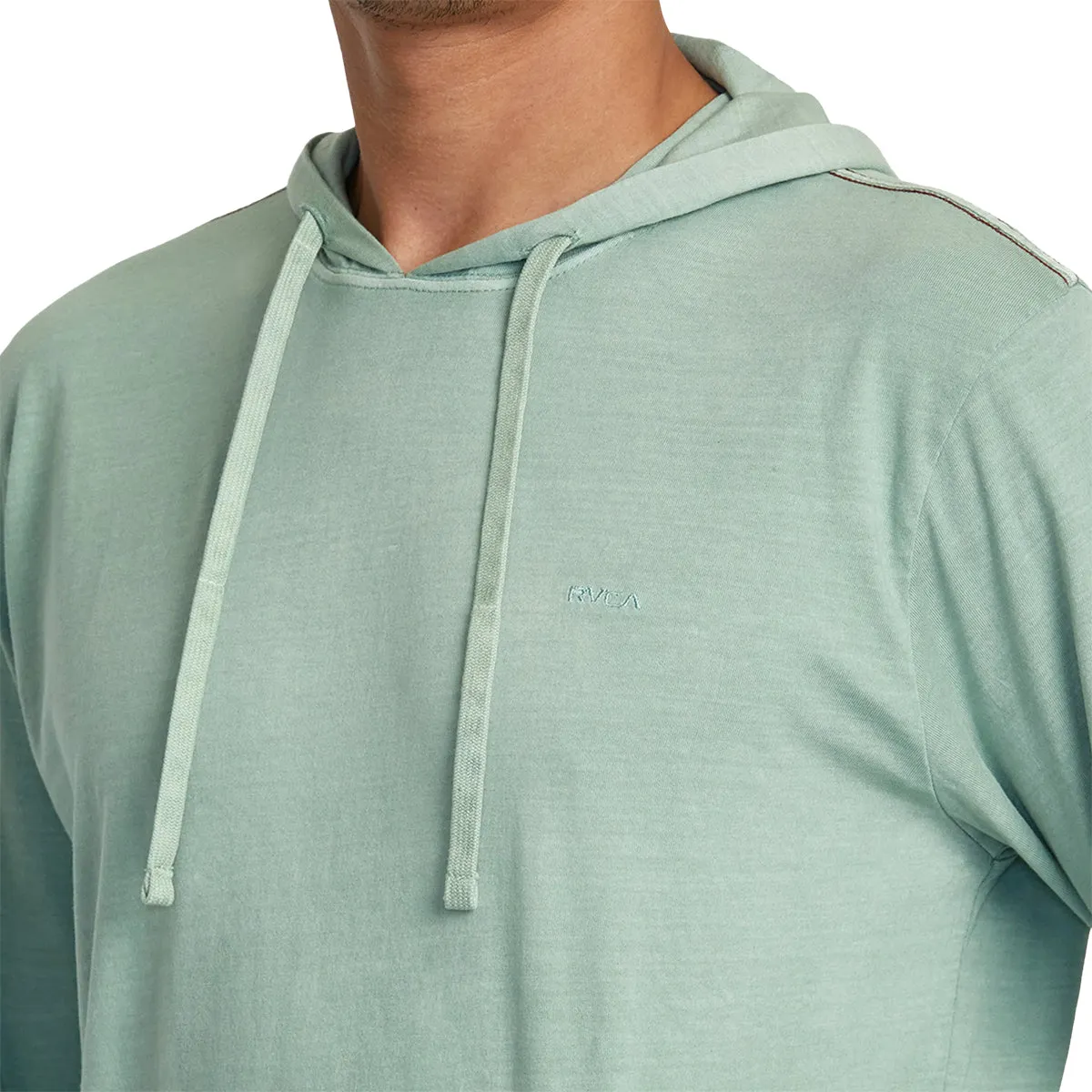 RVCA PTC Pigment Long Sleeve Hooded Pullover T-Shirt