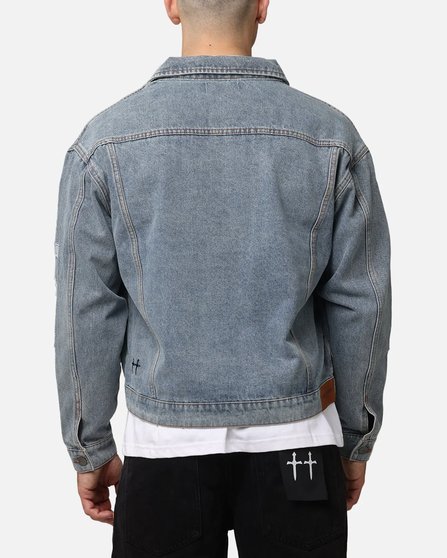 Saint Morta Rage Denim Jacket Blue