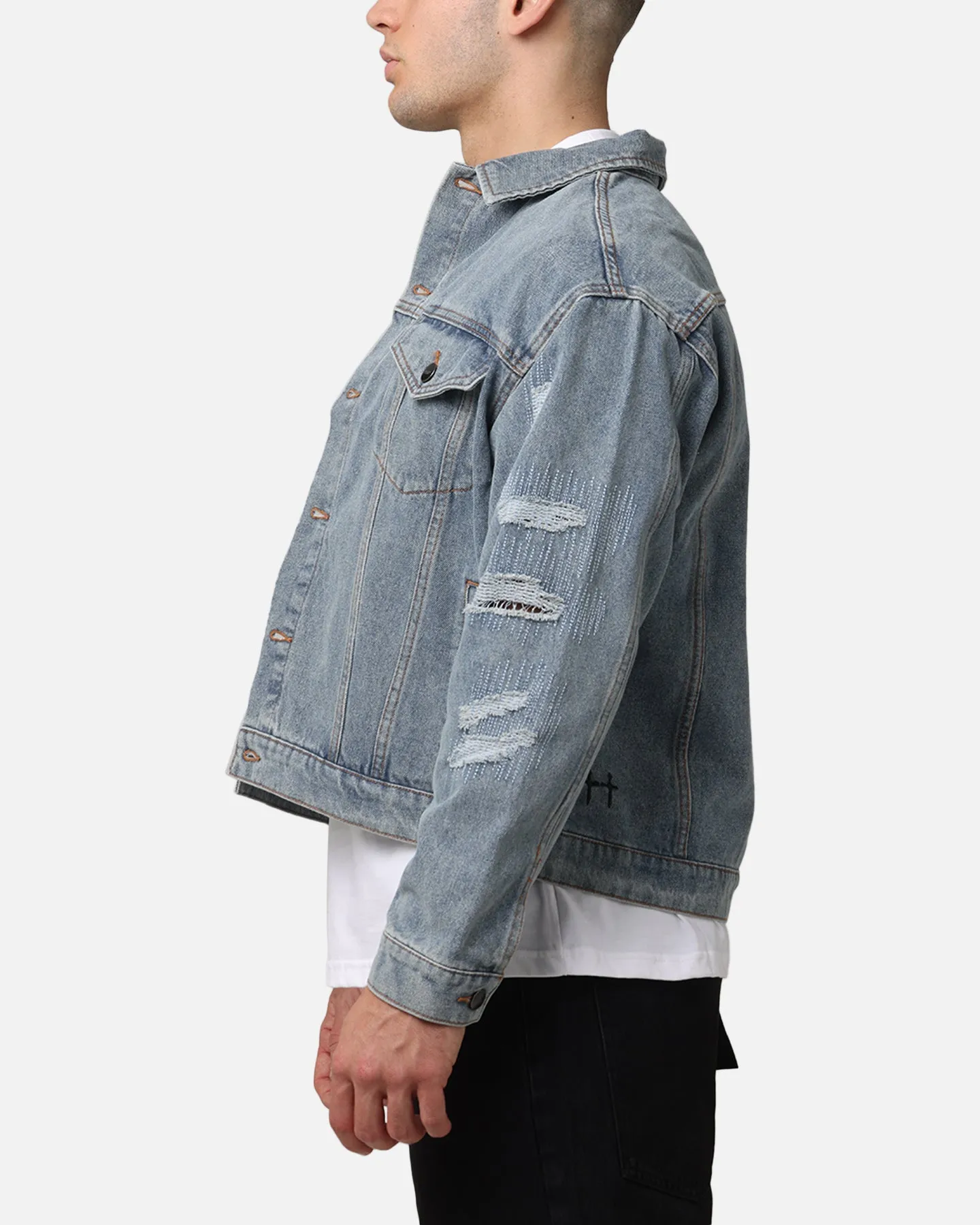 Saint Morta Rage Denim Jacket Blue