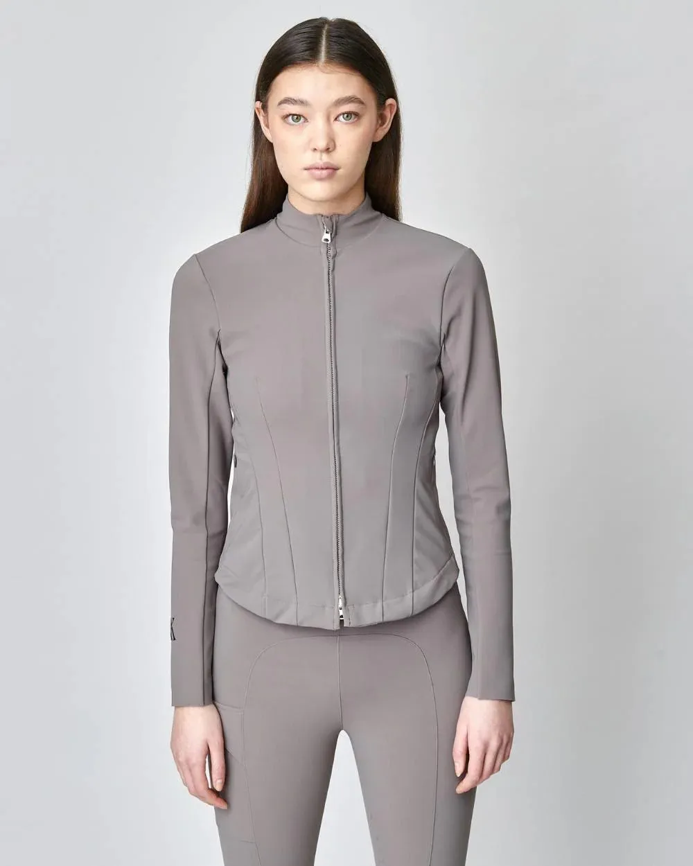 Signature Riding Jacket Taupe