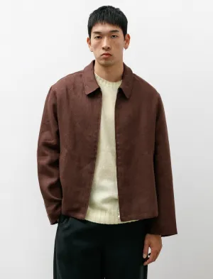 Site Jacket Belgian Linen Chestnut