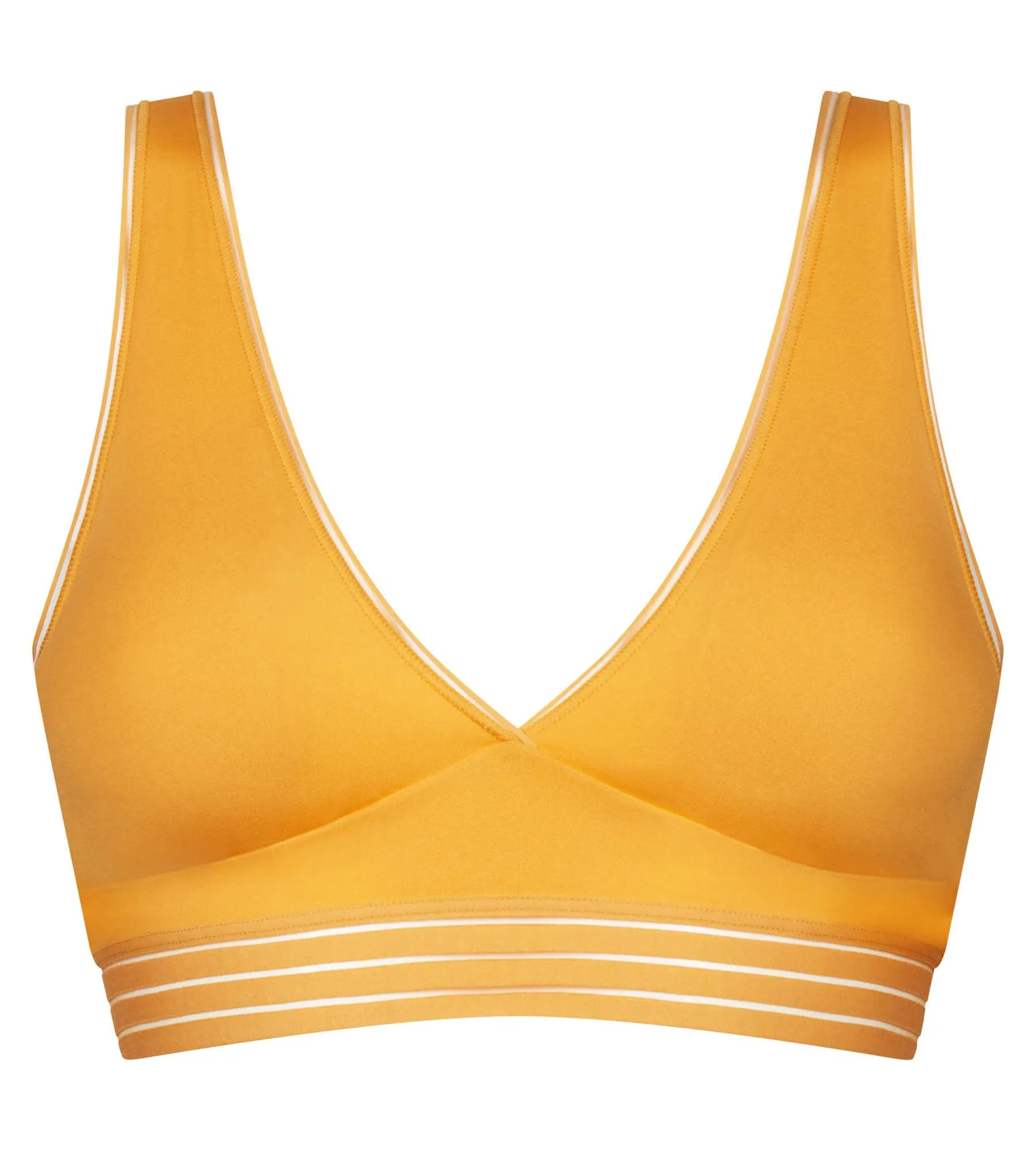 Soutien-gorge triangle sans armature en microfibre Jaune Oh My Dim’s