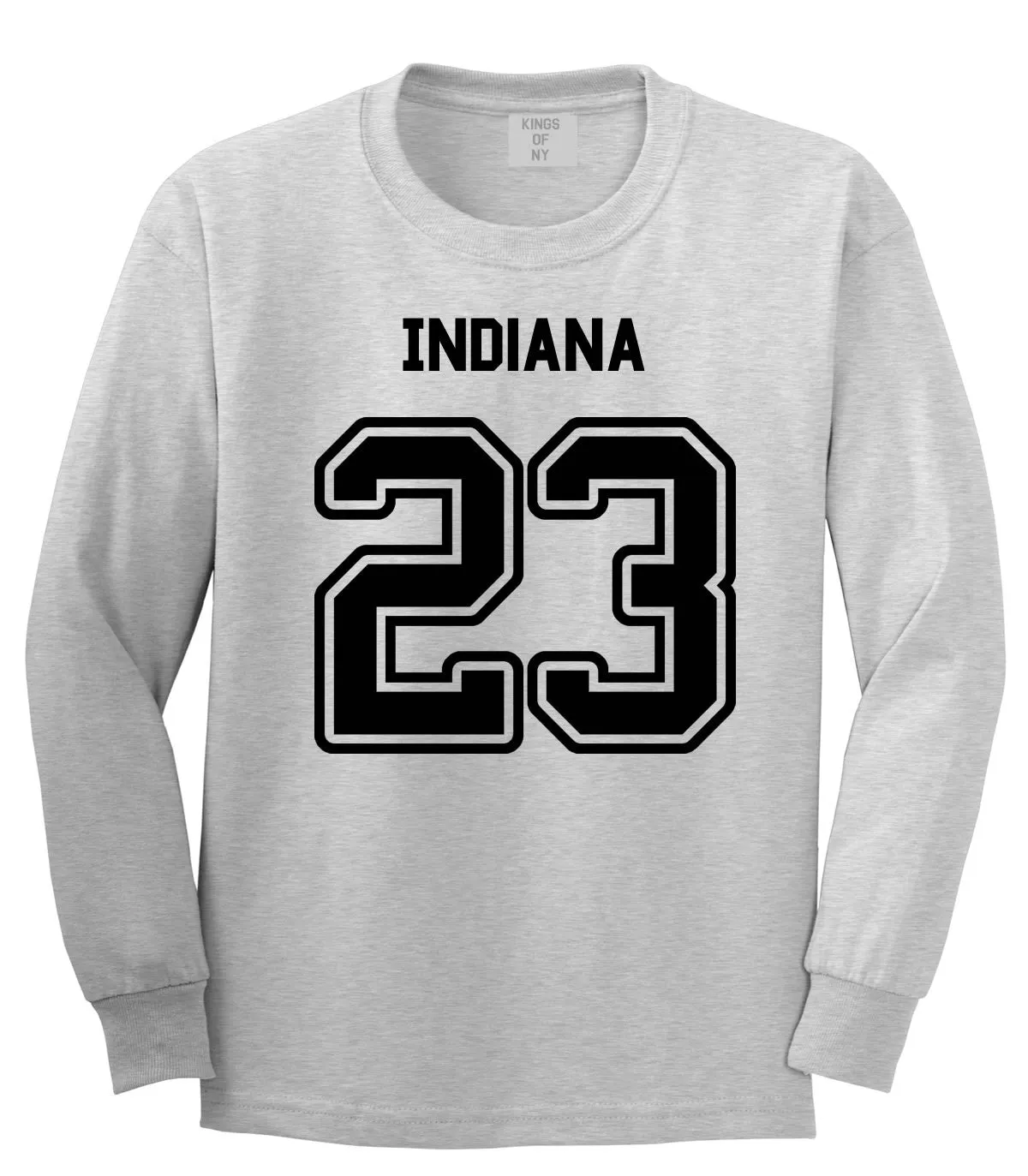 Sport Style Indiana 23 Team State Jersey Long Sleeve T-Shirt