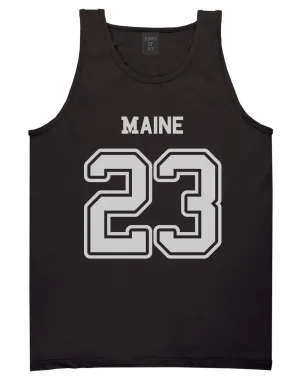 Sport Style Maine 23 Team State Jersey Mens Tank Top