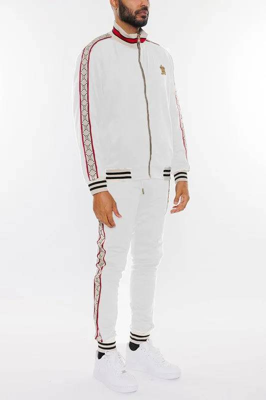 TEEK - Mens CC Logo Track Jacket and Pant Set