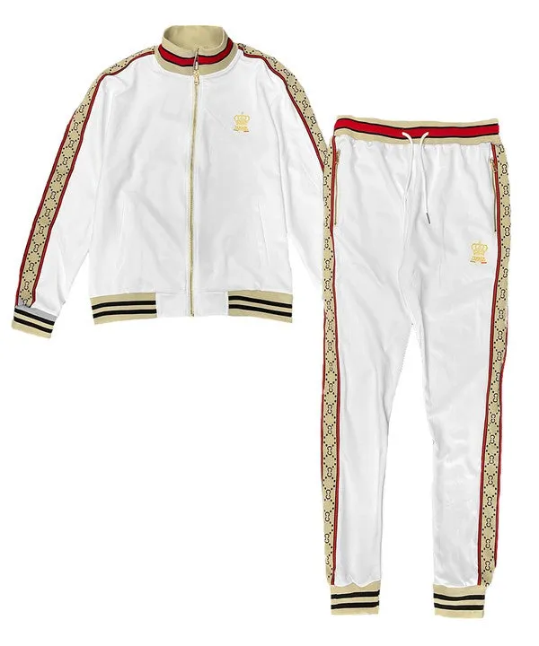 TEEK - Mens CC Logo Track Jacket and Pant Set