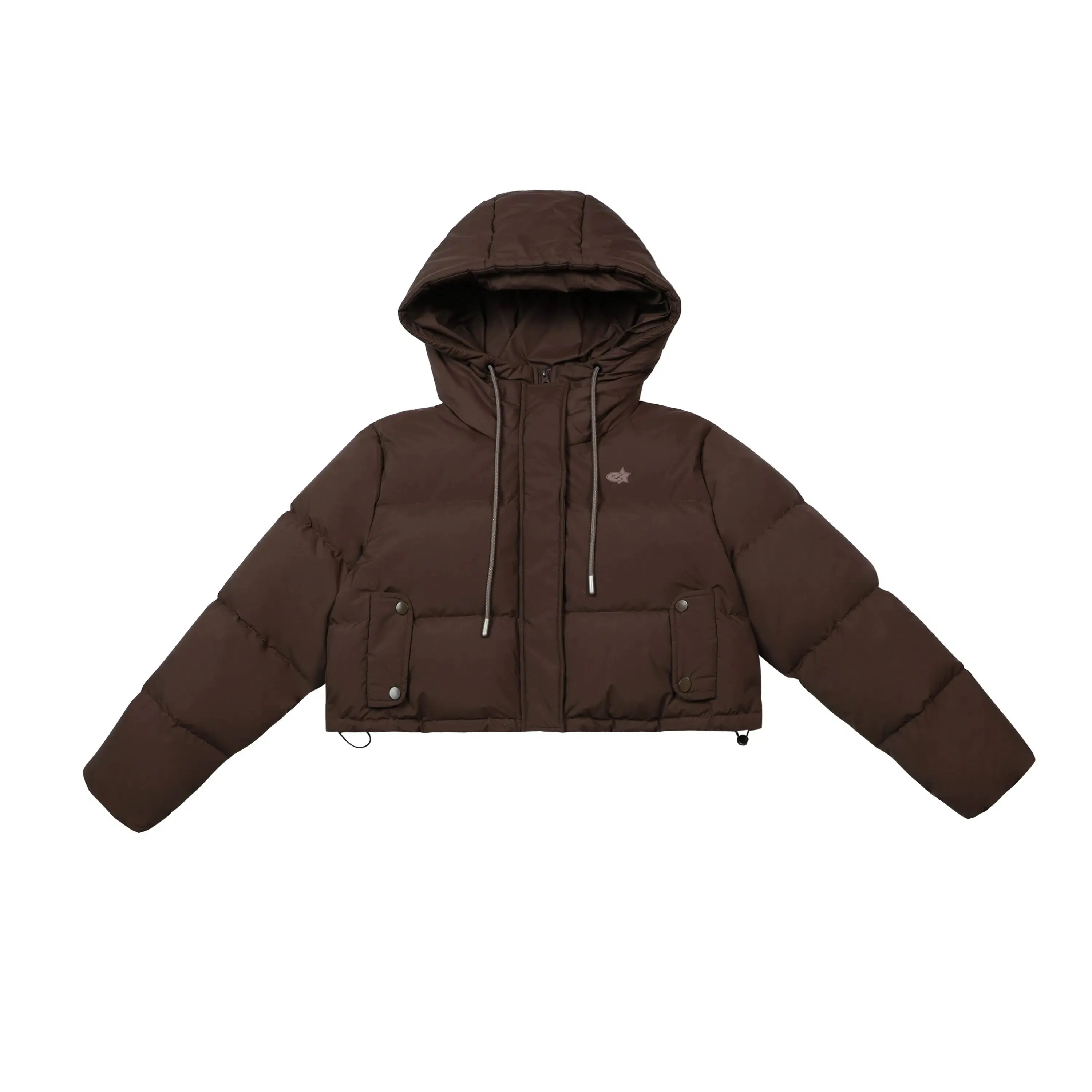 Tom Hooded Cropped Puffer Jacket