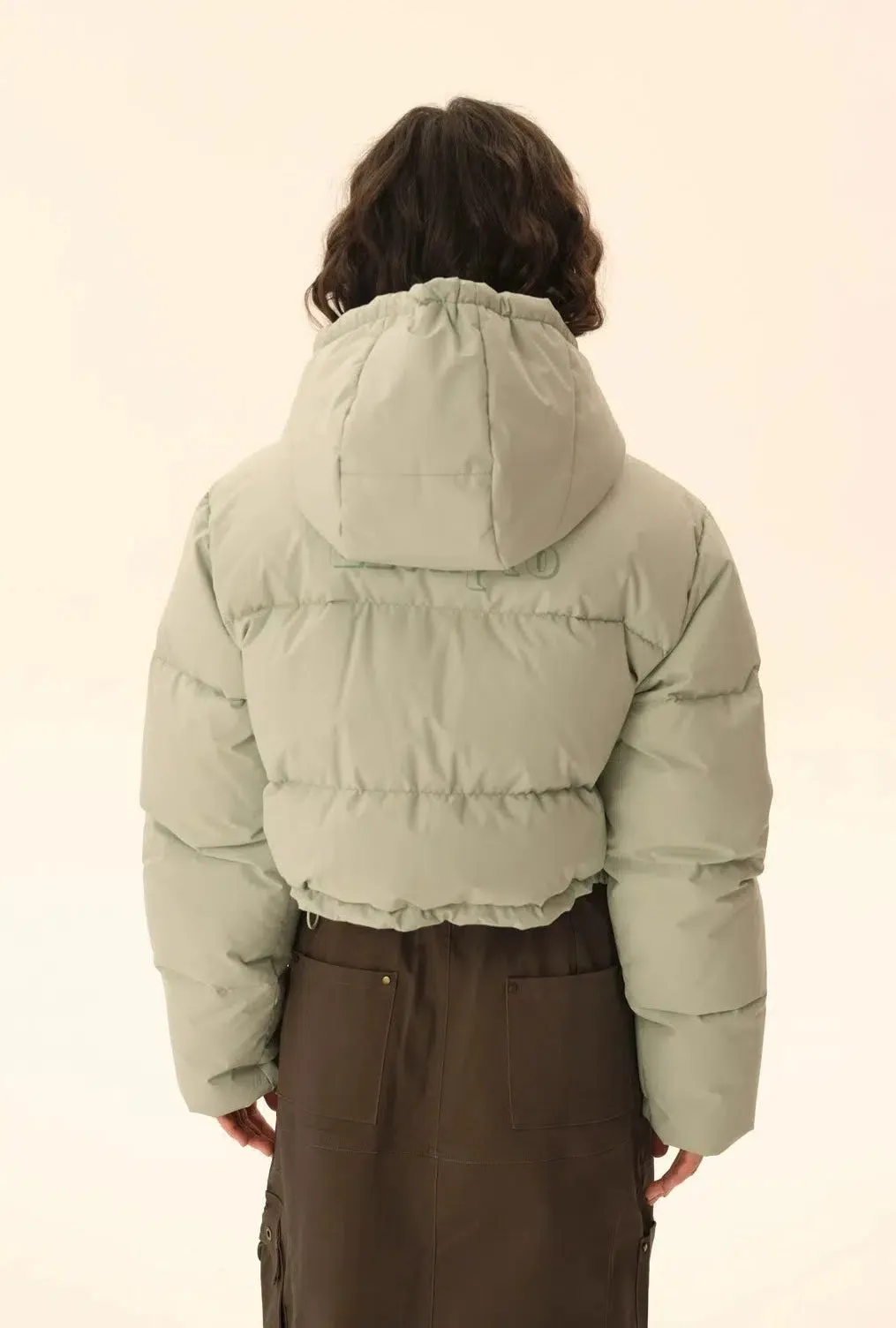 Tom Hooded Cropped Puffer Jacket