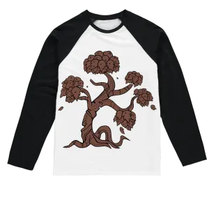 Trees Sublimation Baseball Long Sleeve T-Shirt