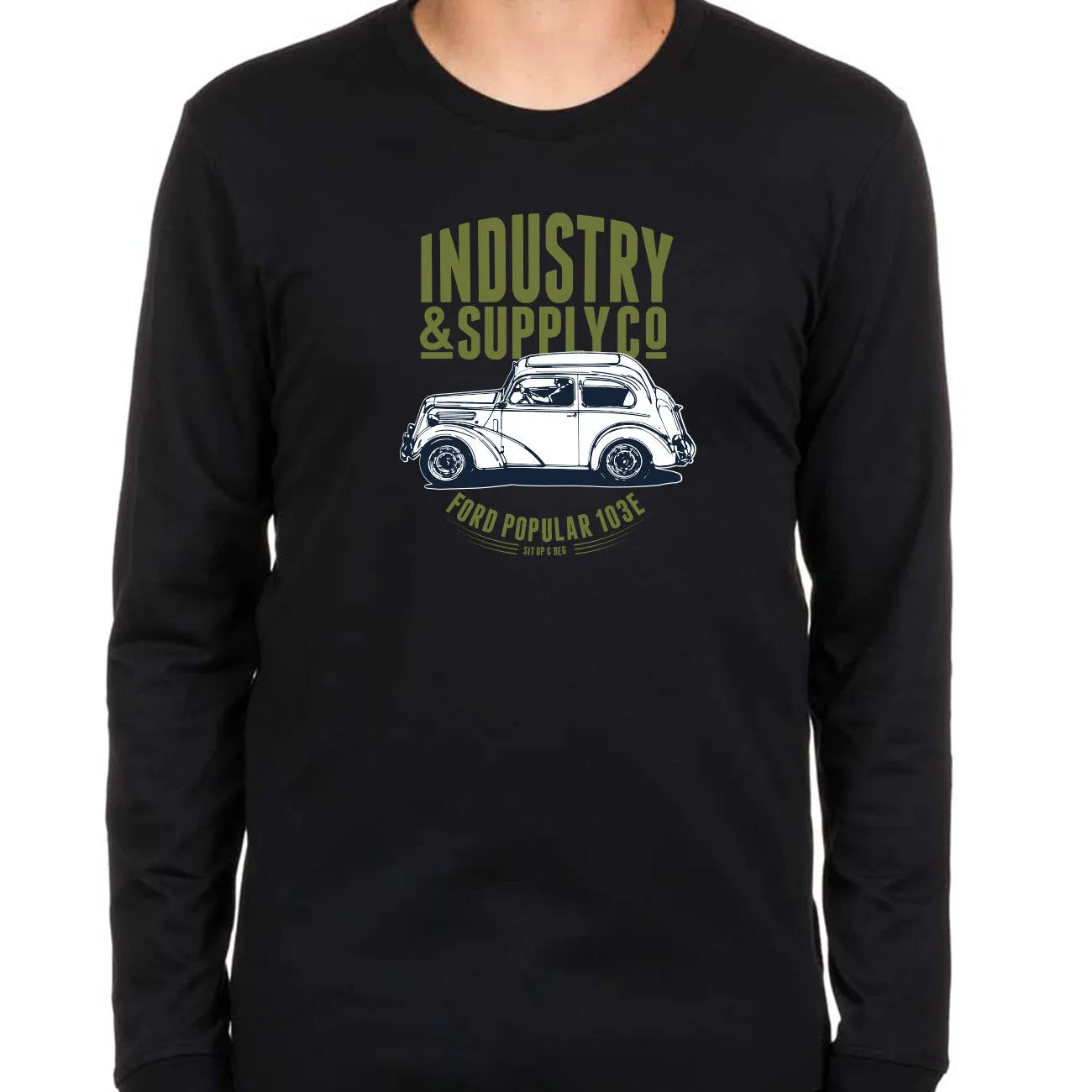 UTILITY FORD POPULAR 103E LONG SLEEVE T-SHIRT