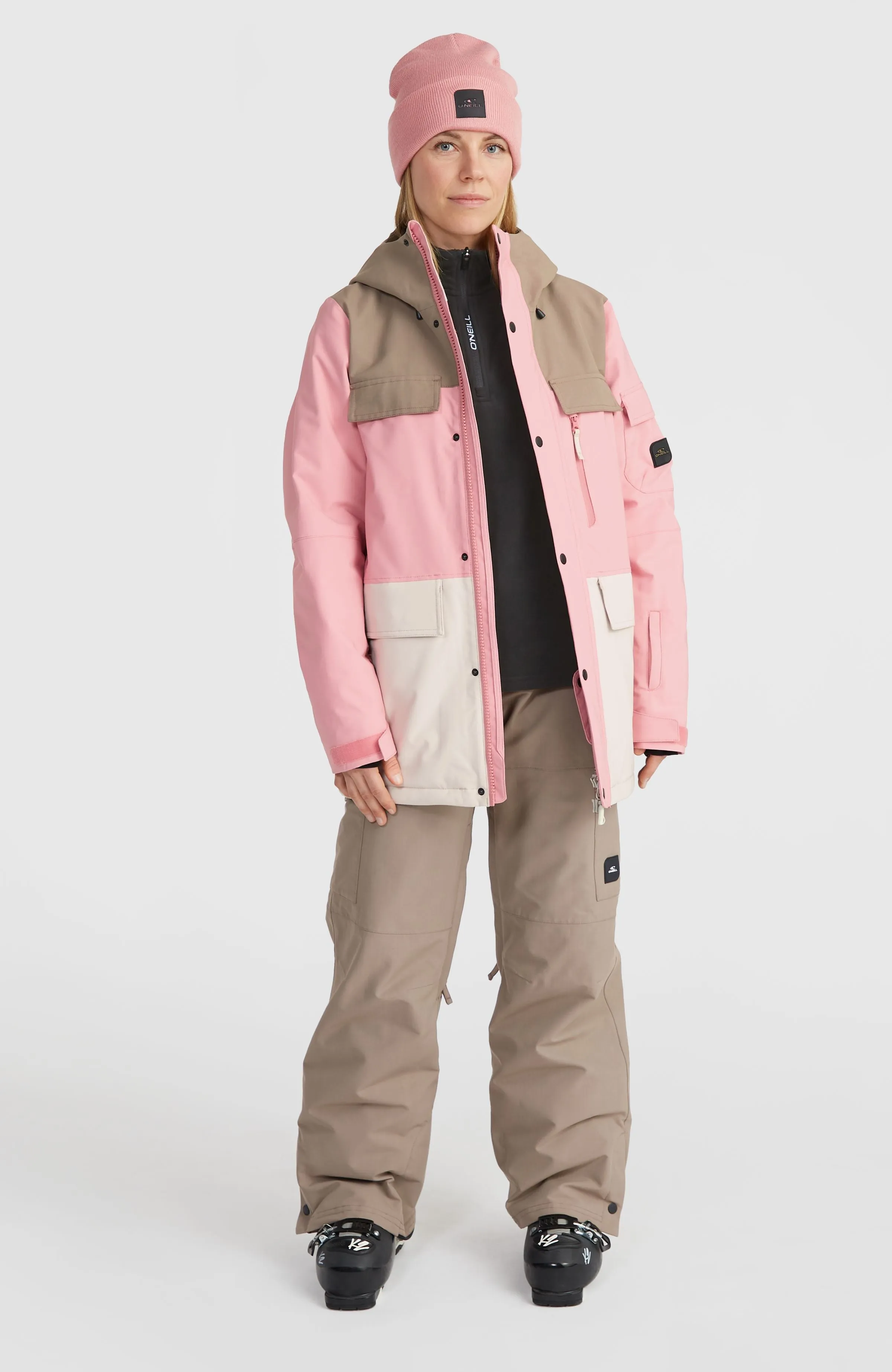 Utility Pro Hybrid Jacket | Genuine Pink Colour Block