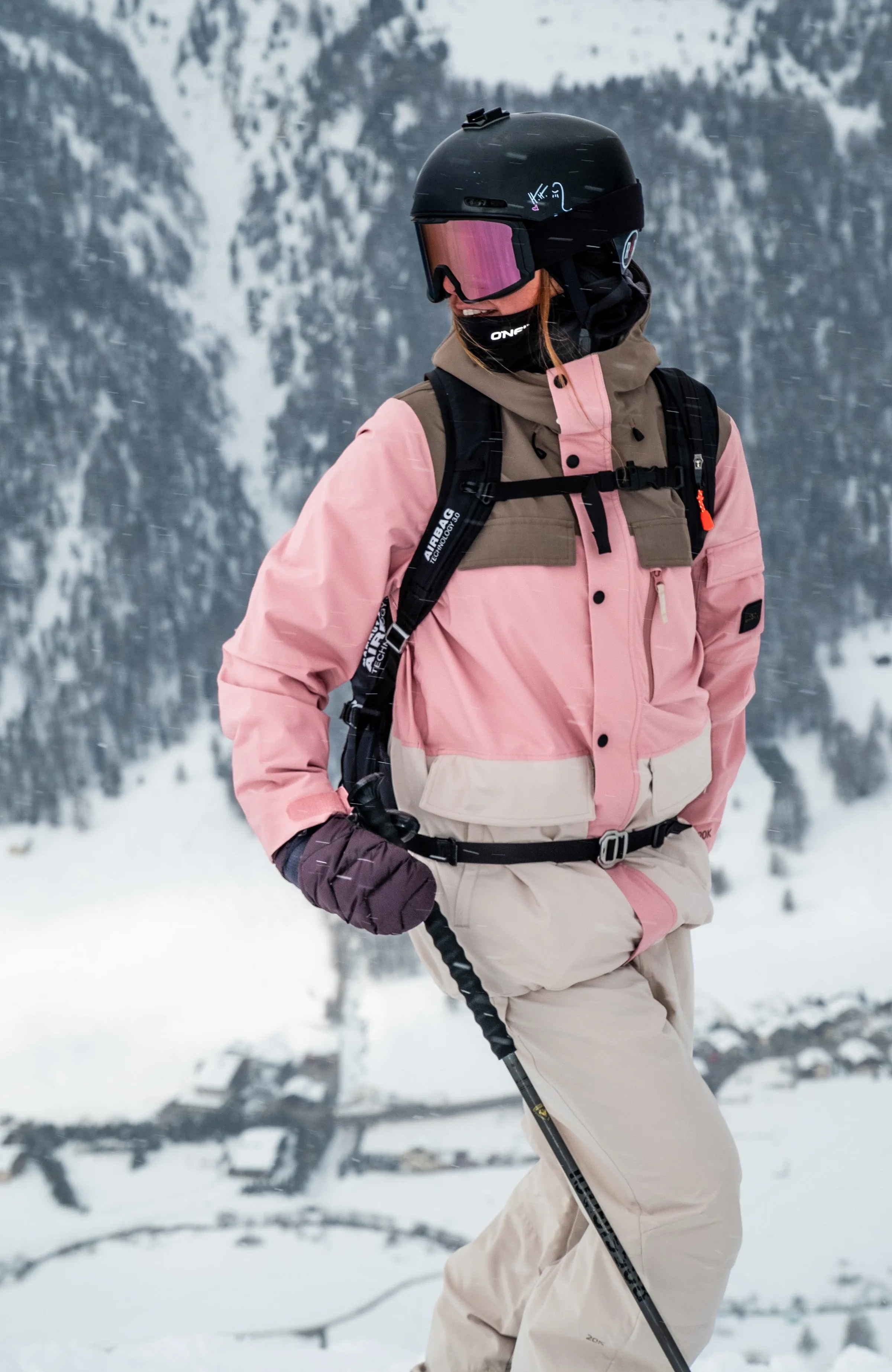 Utility Pro Hybrid Jacket | Genuine Pink Colour Block