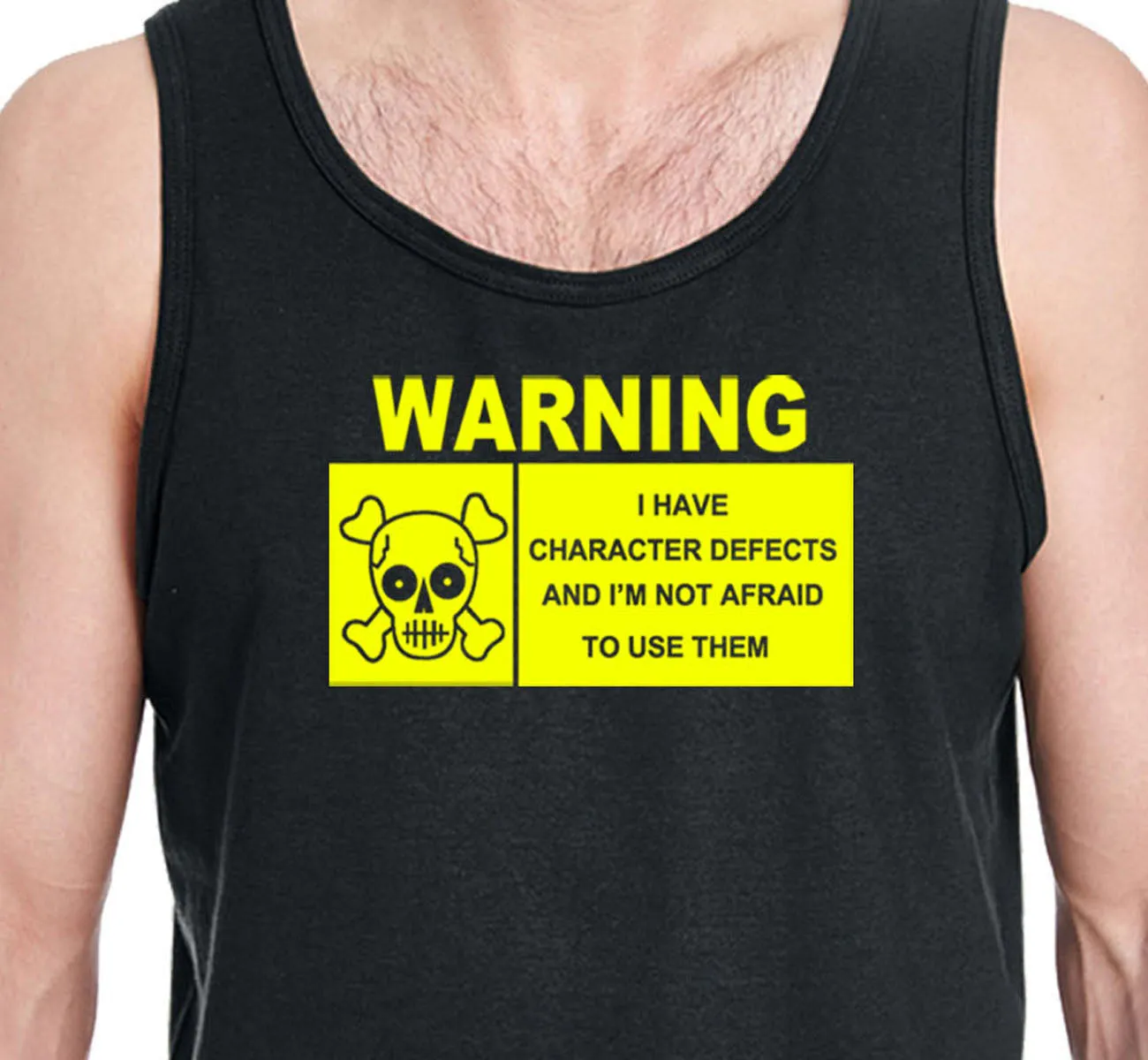 utt- Warning I Have Defects Unisex Tank Tops