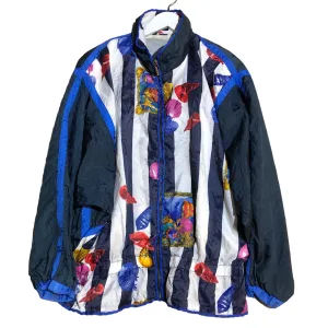 Vintage Sea Life Print LightJacket